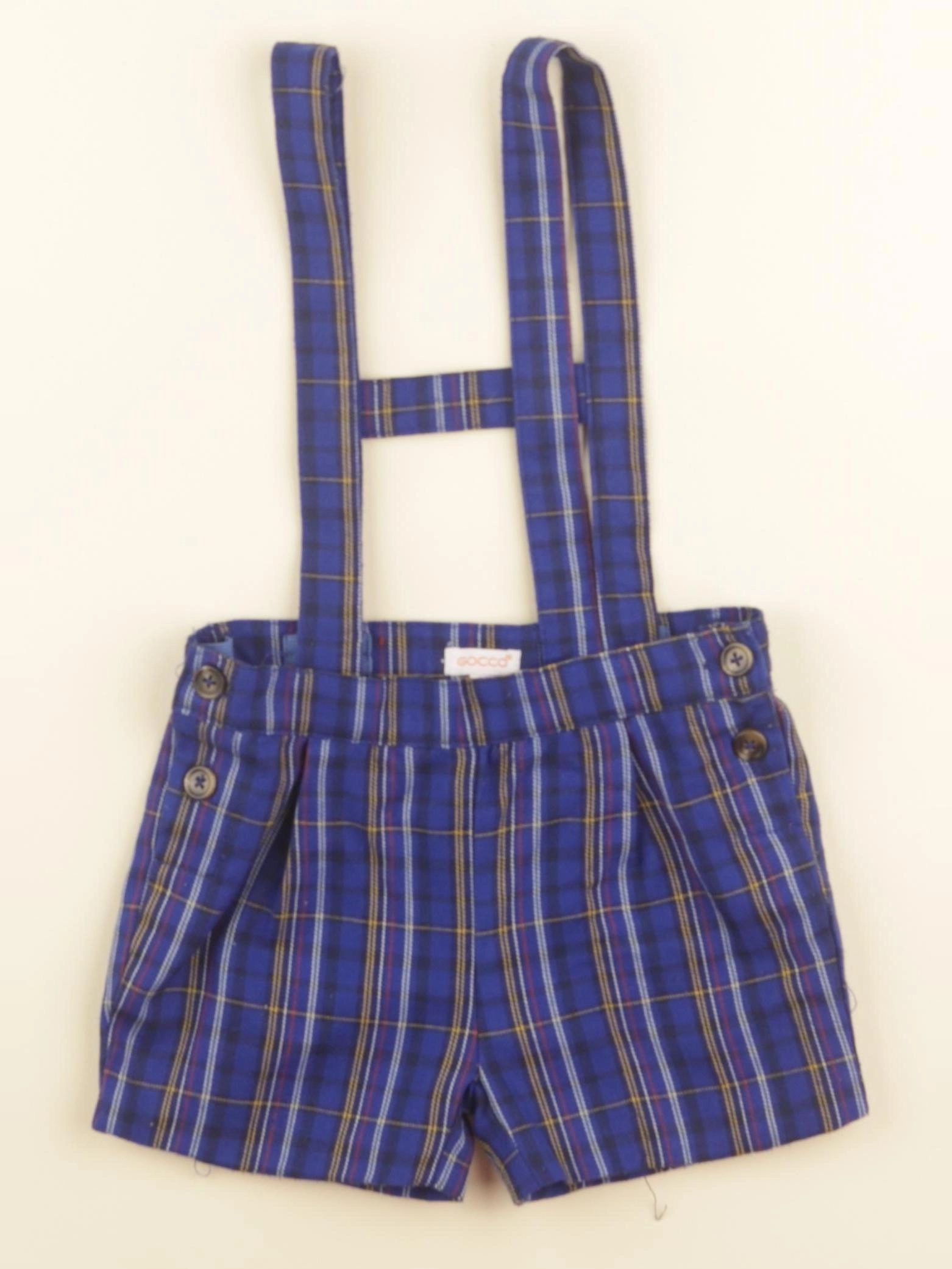 Gocco - short bleu - 1 an à 2 ans