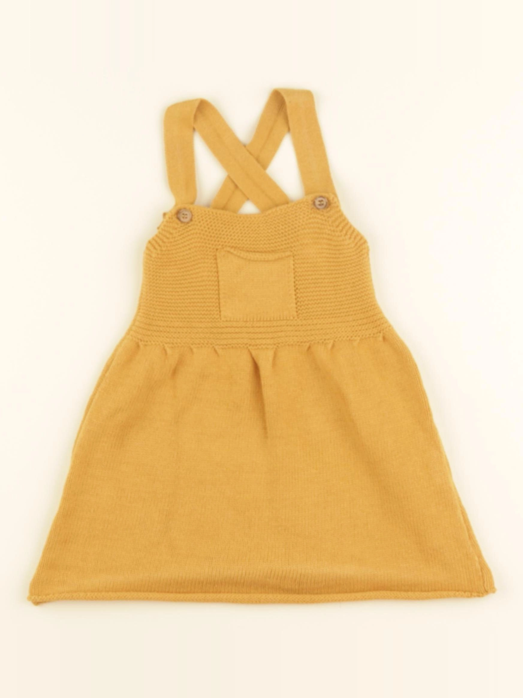 Neck & Neck - robe jaune - 12/18 mois