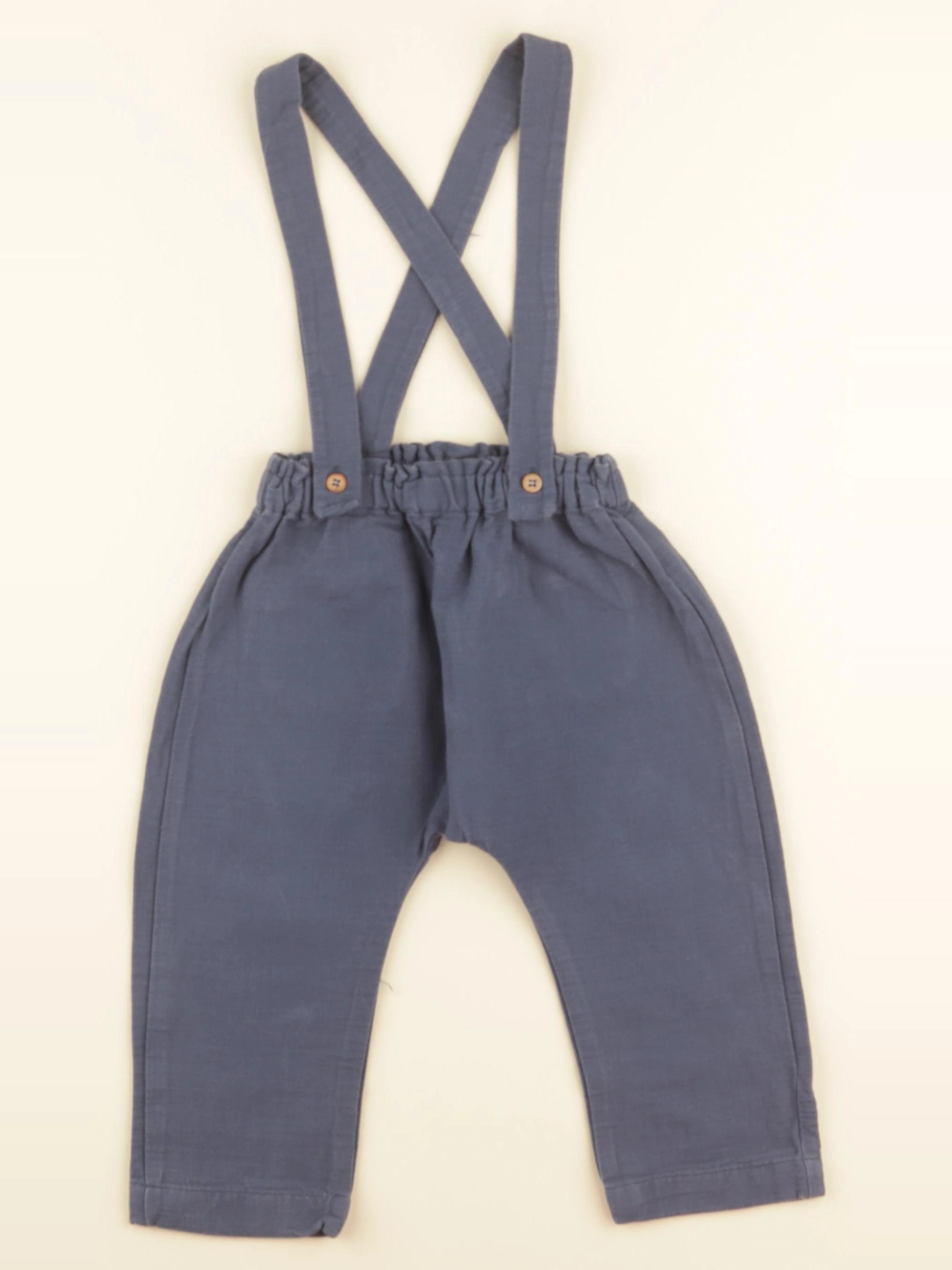 Lola Palacios - salopette bleu - 18 mois