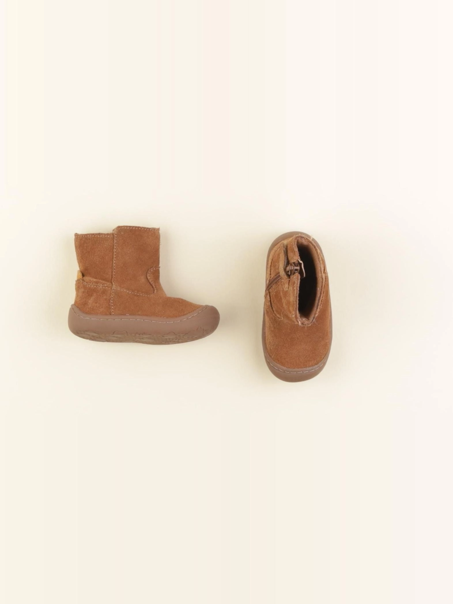 Vertbaudet - bottillons marron - pointure 19