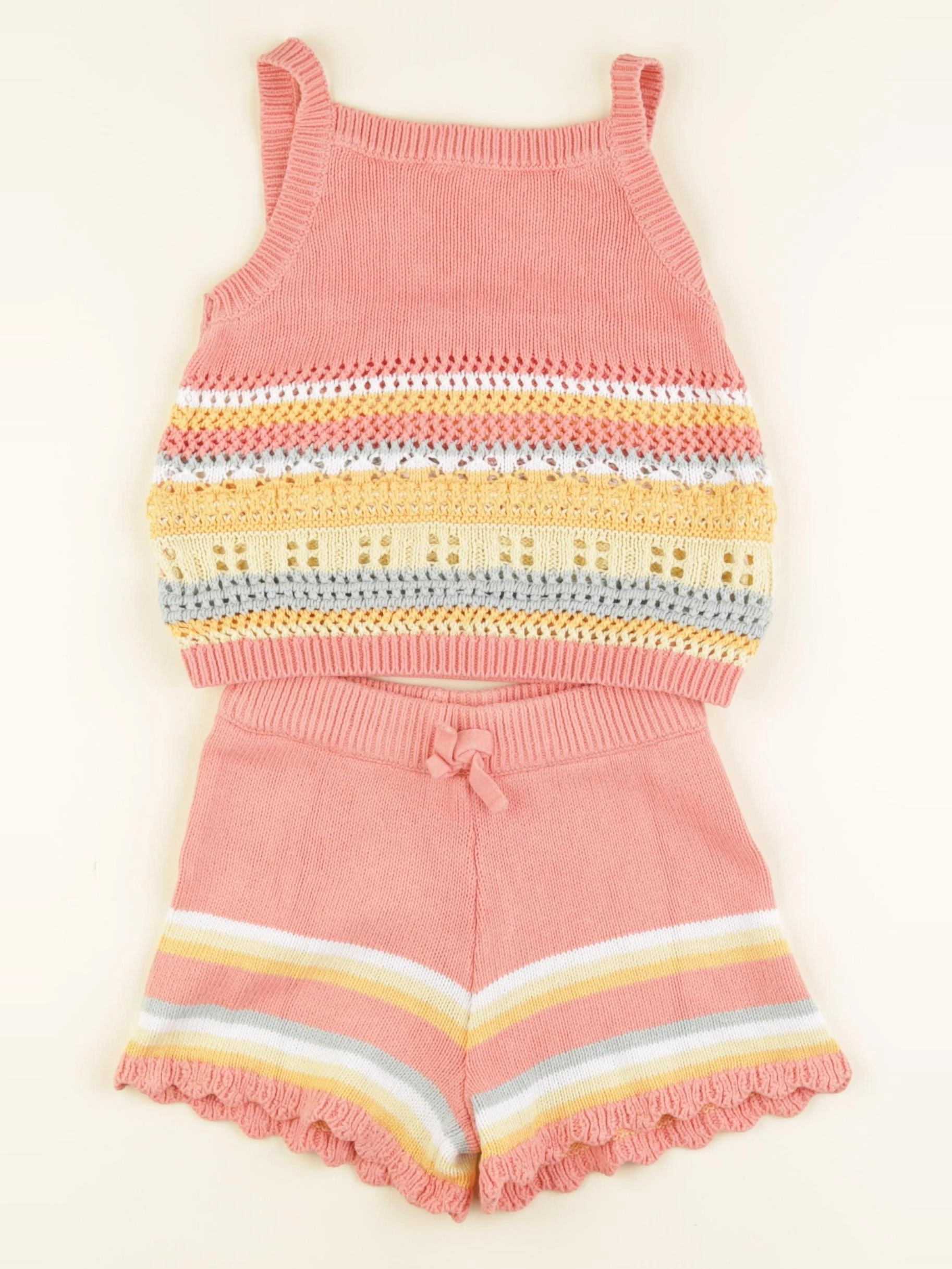 Vertbaudet - ensemble multicolore - 4 ans