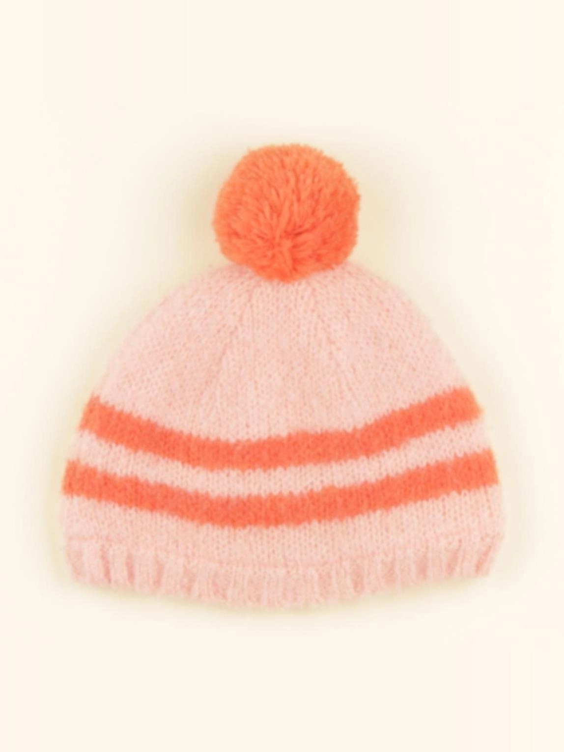 Cyrillus - bonnet rose - 4 ans