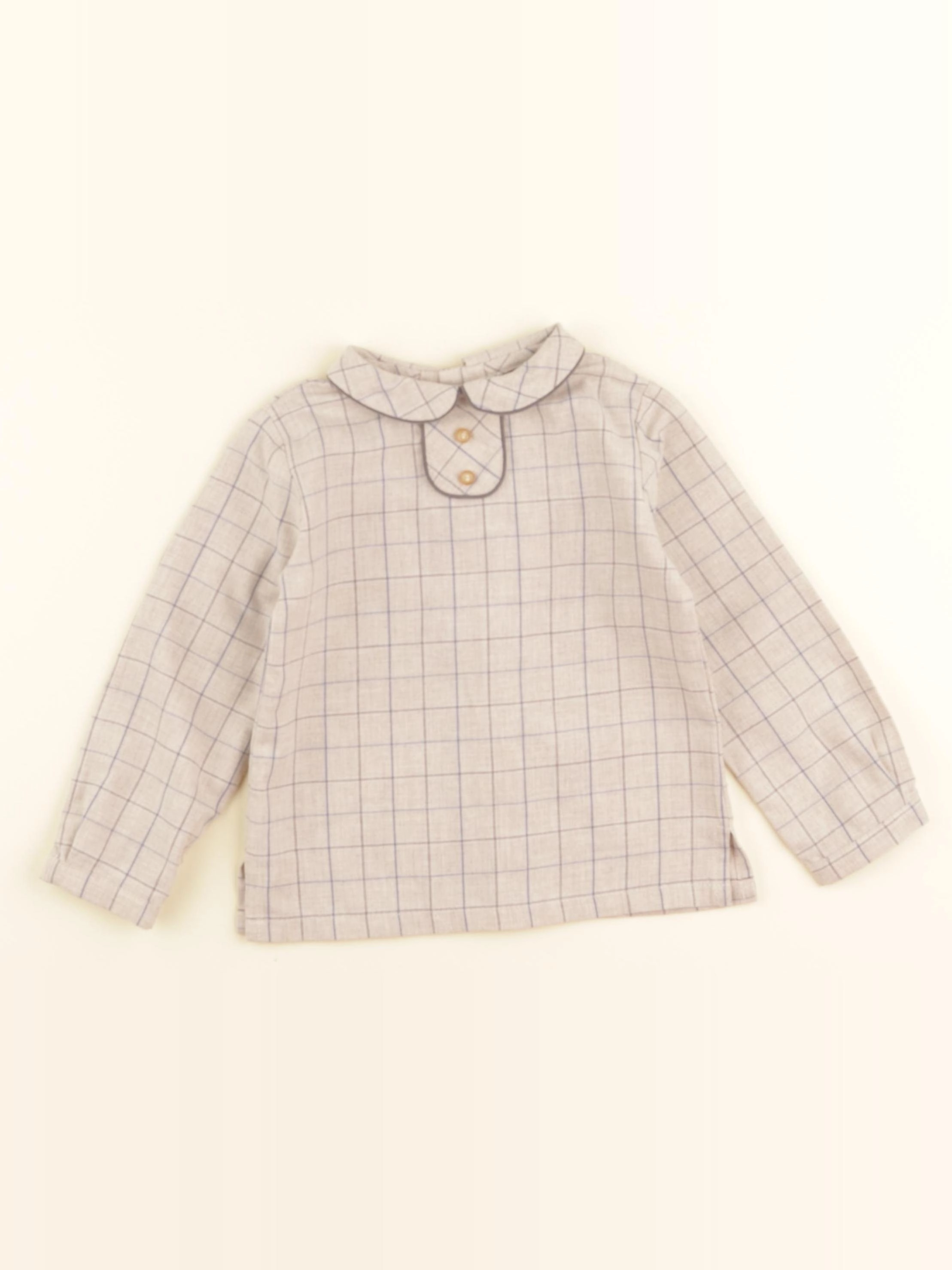 Lola Palacios - blouse marron - 18 mois