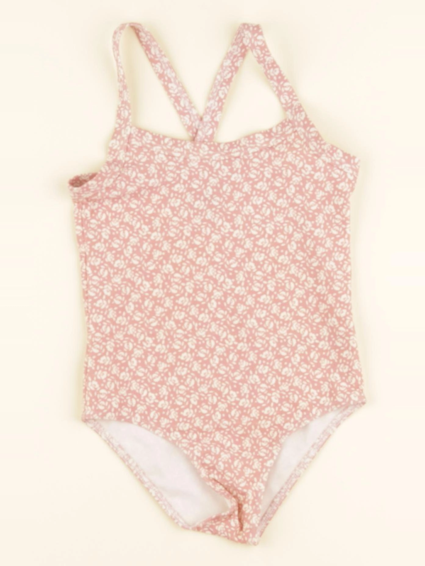 Petit Bateau - maillot de bain rose - 4 ans