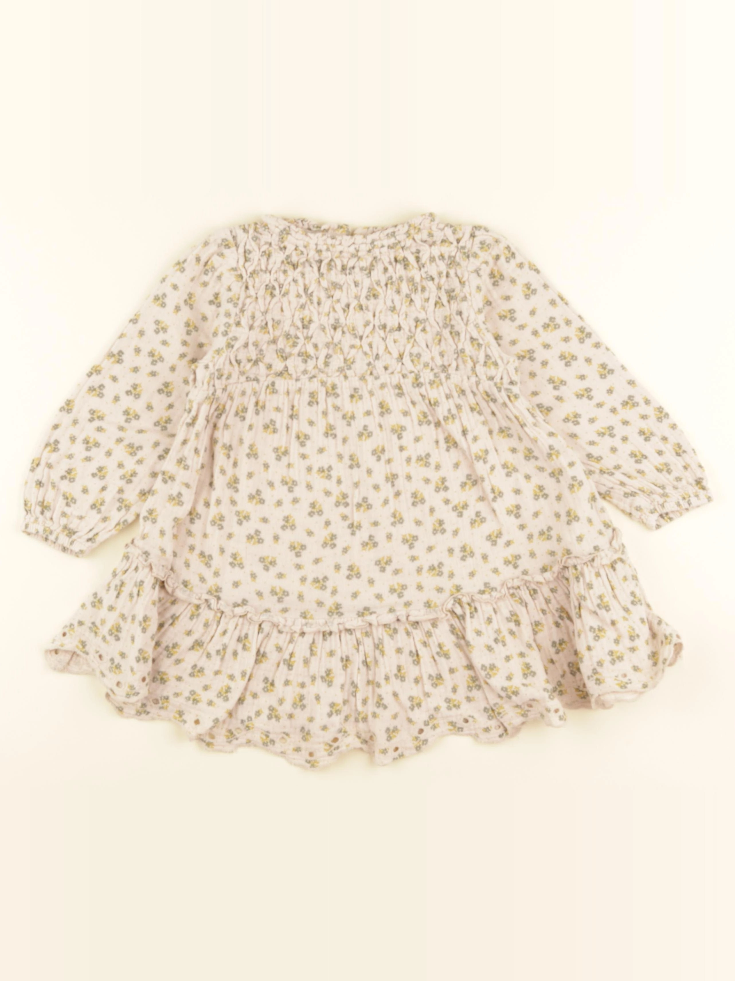 Zara - robe beige - 18/24 mois