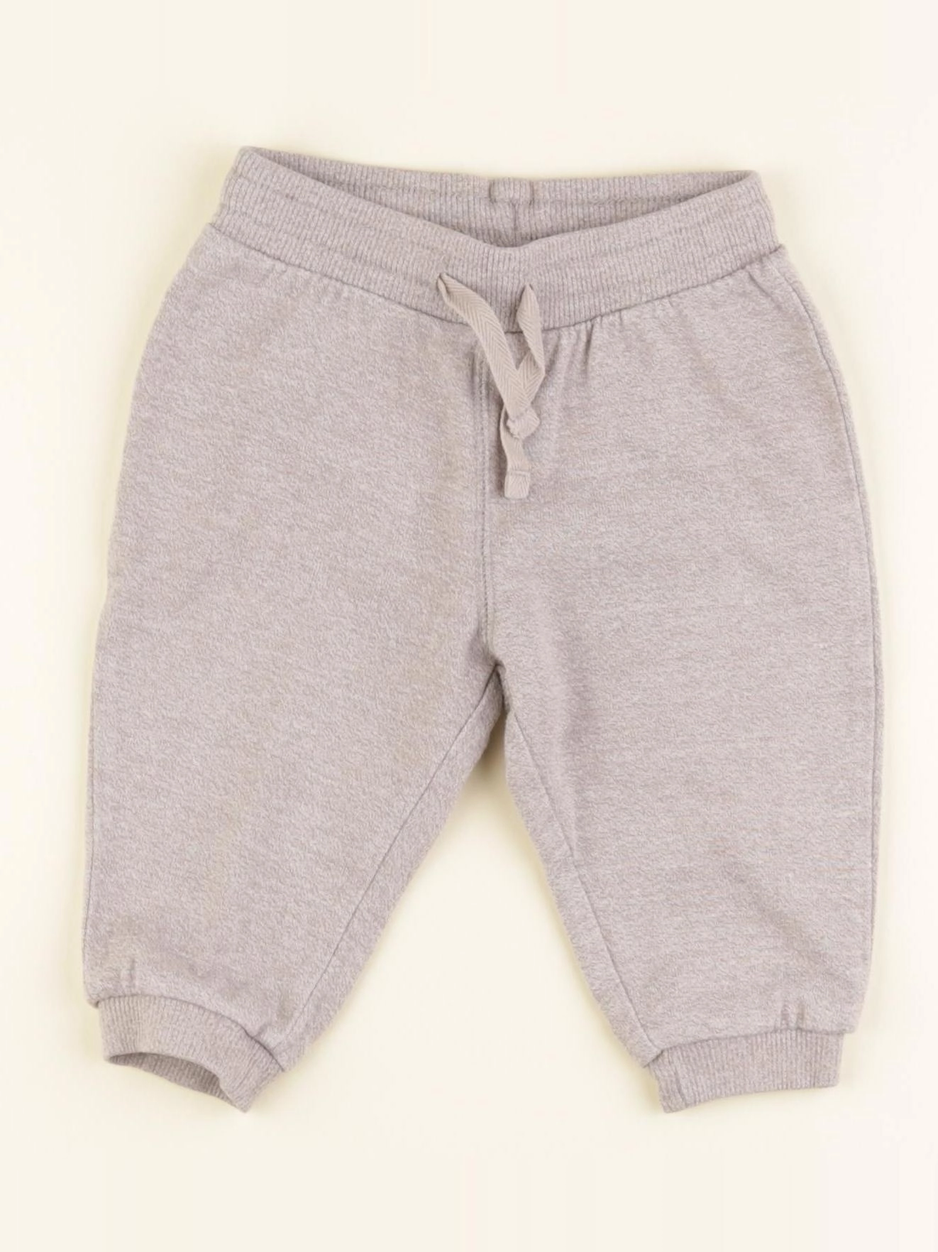 H&M - jogging marron - 4/6 mois