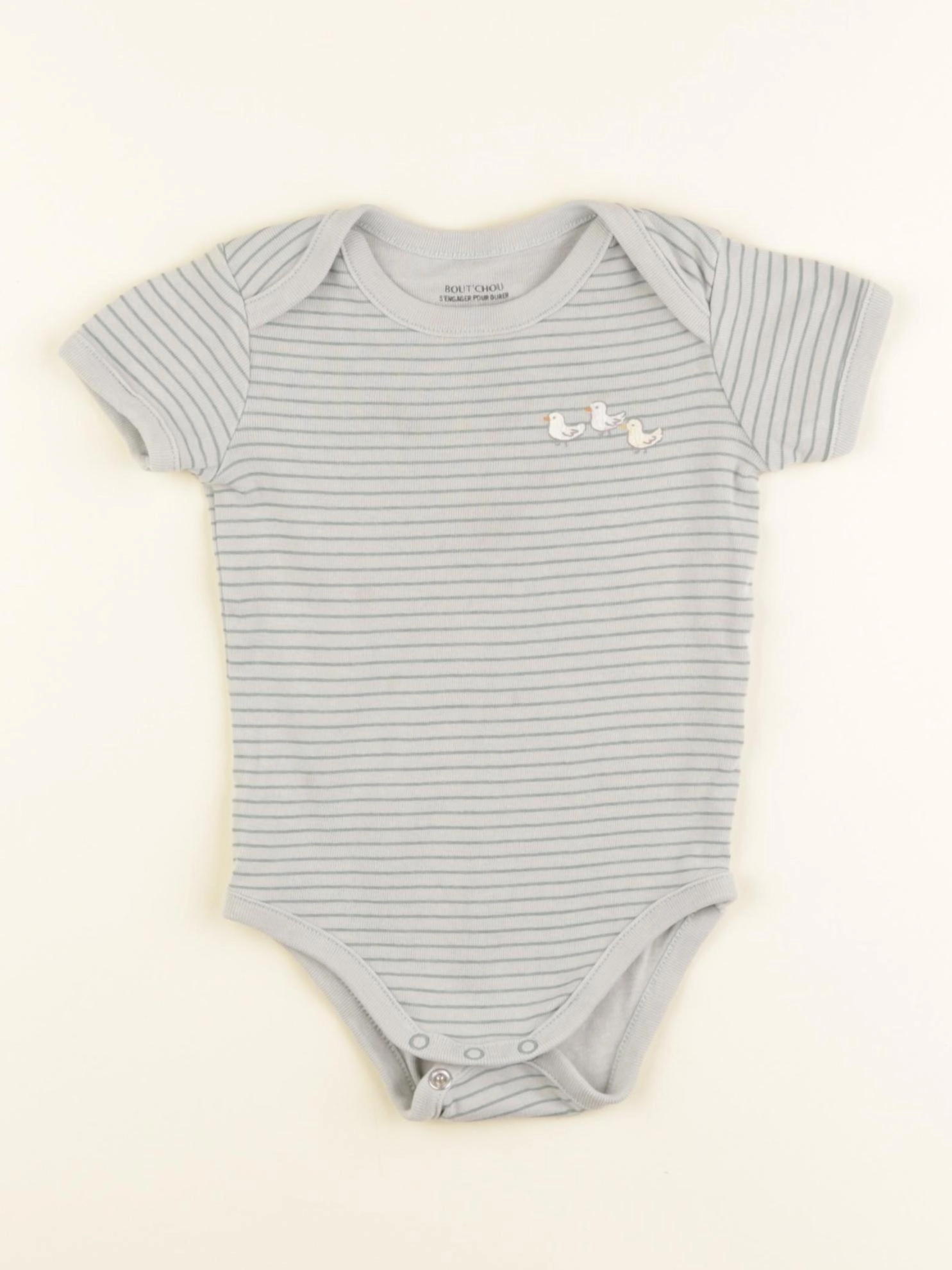 Boutchou - body vert - 9 mois