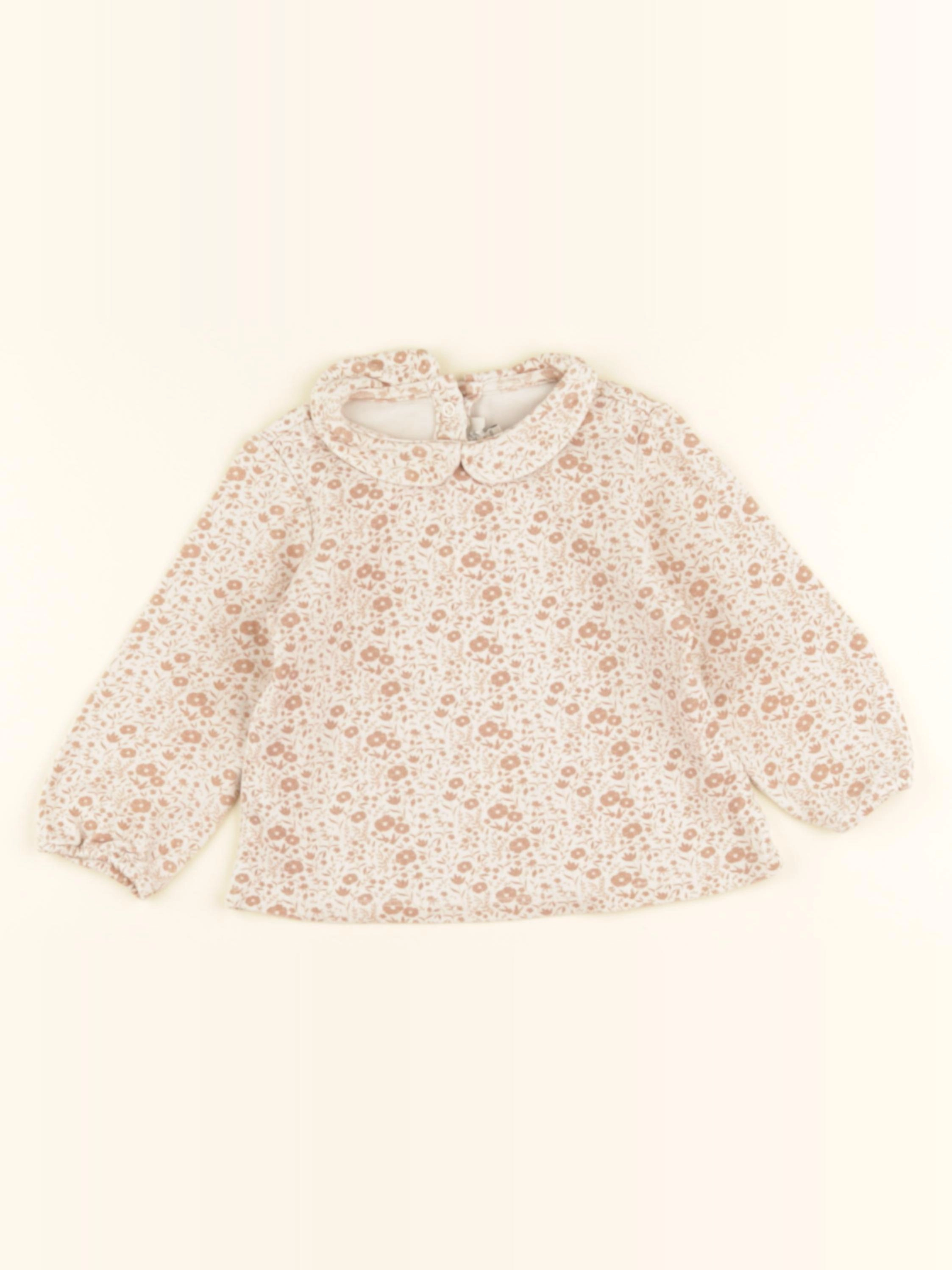 Natalys - tee-shirt marron - 36 mois