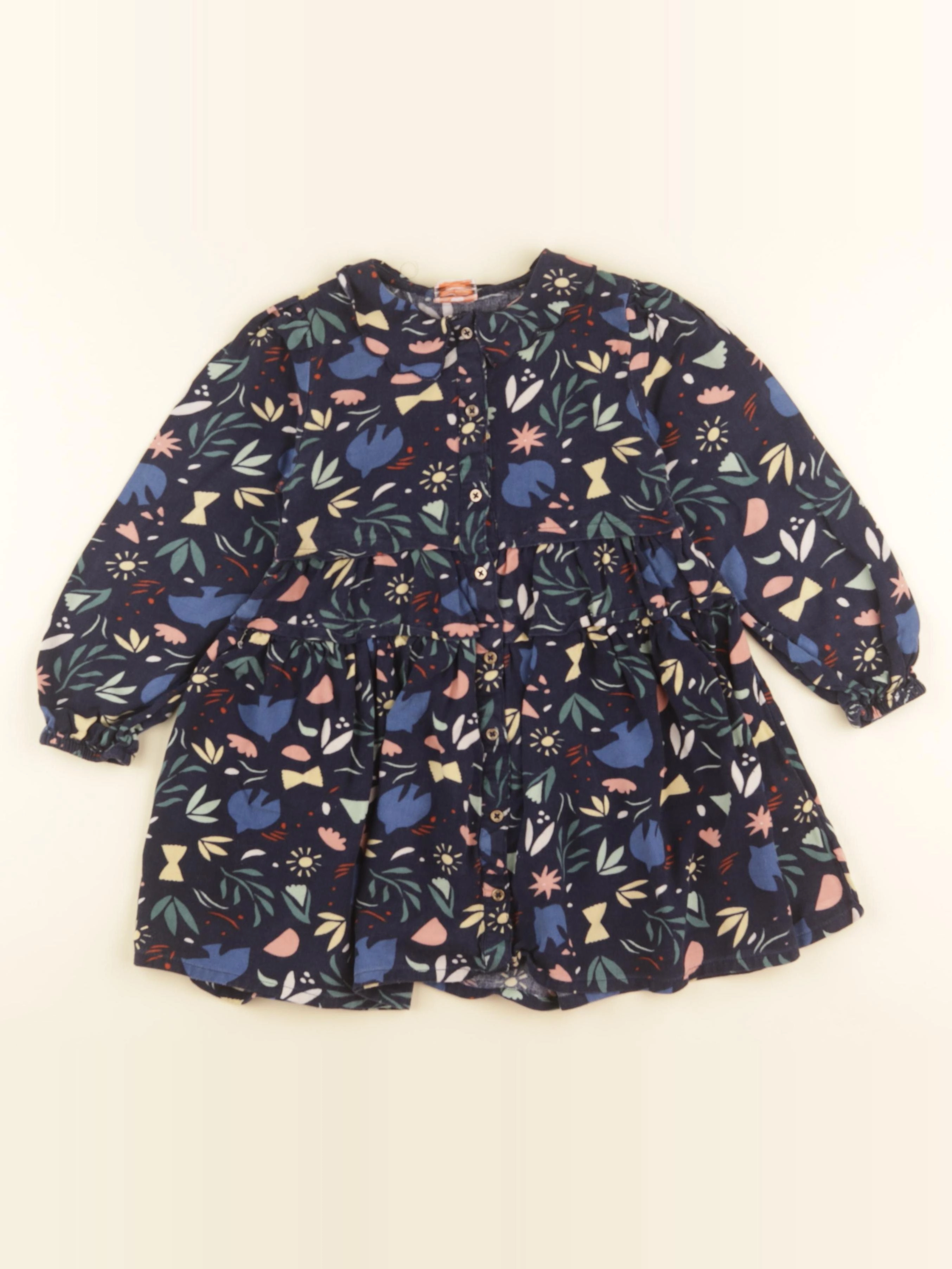 Tape à l'oeil - robe bleu - 5 ans