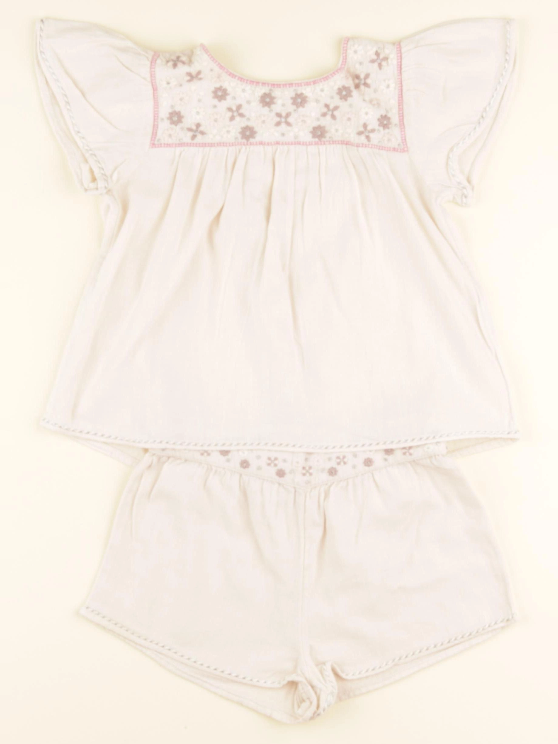 Zara - ensemble beige - 2/3 ans