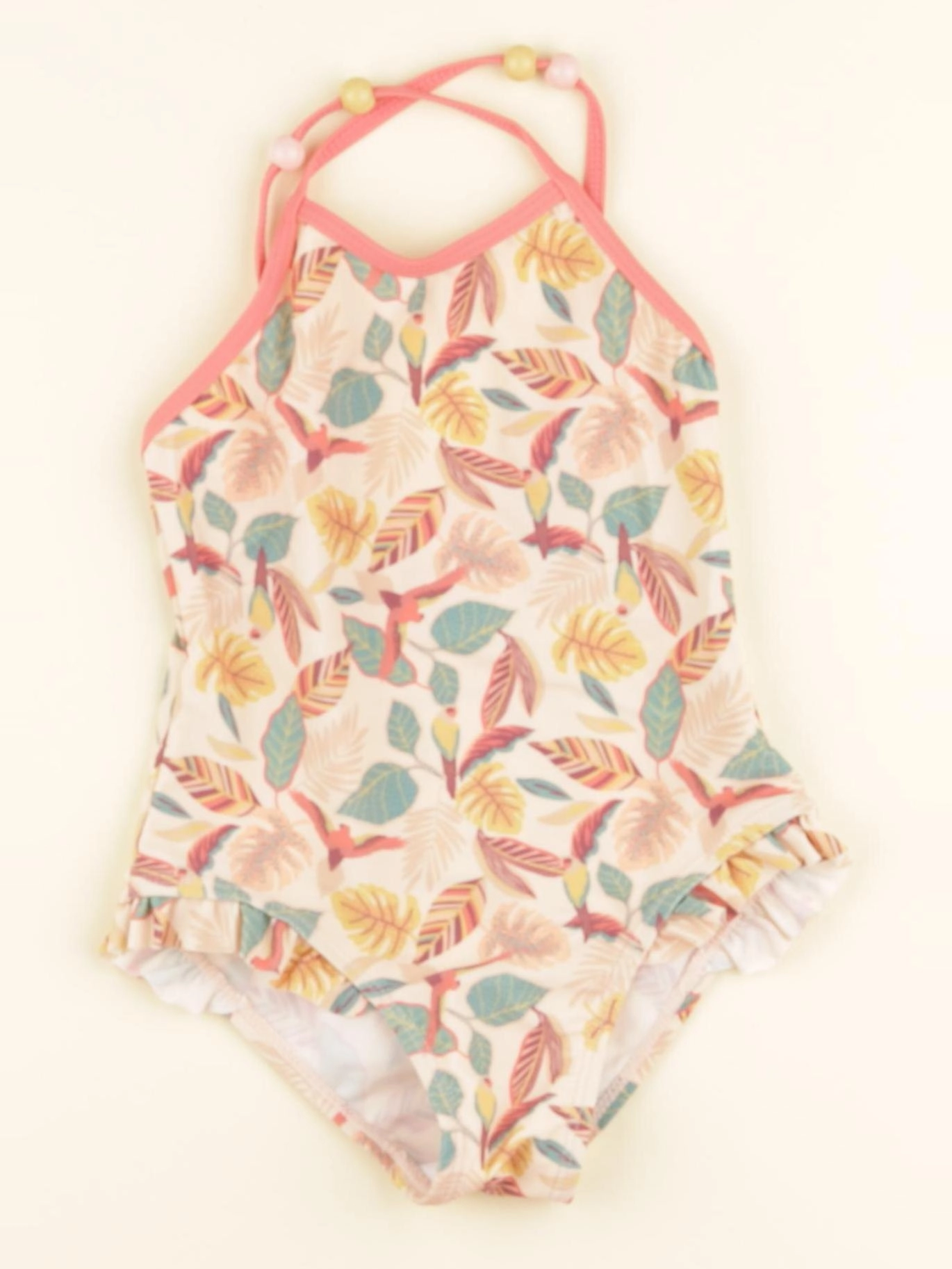 Vertbaudet - maillot de bain multicolore - 3 ans