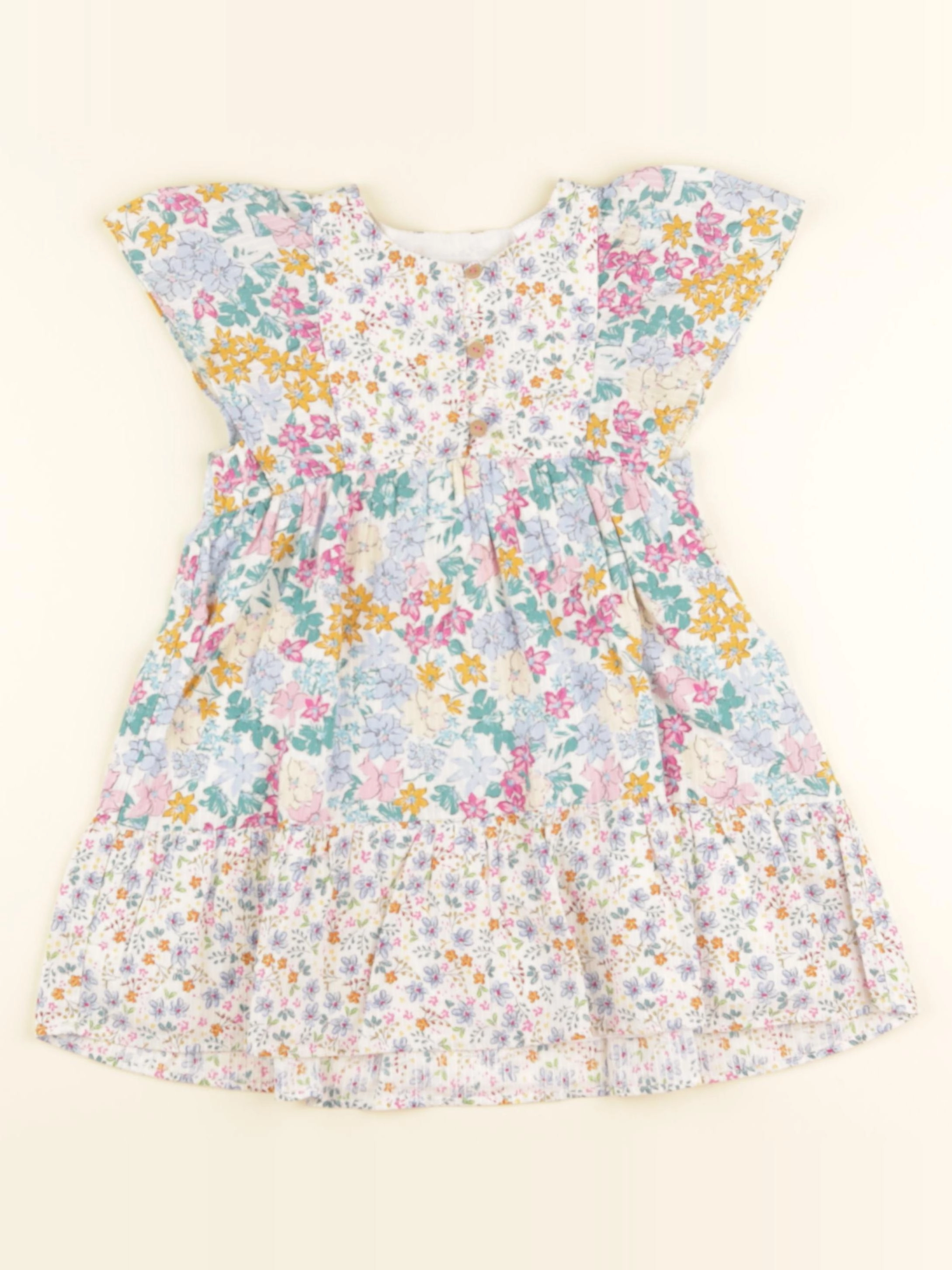 Zara - robe multicolore - 3/4 ans