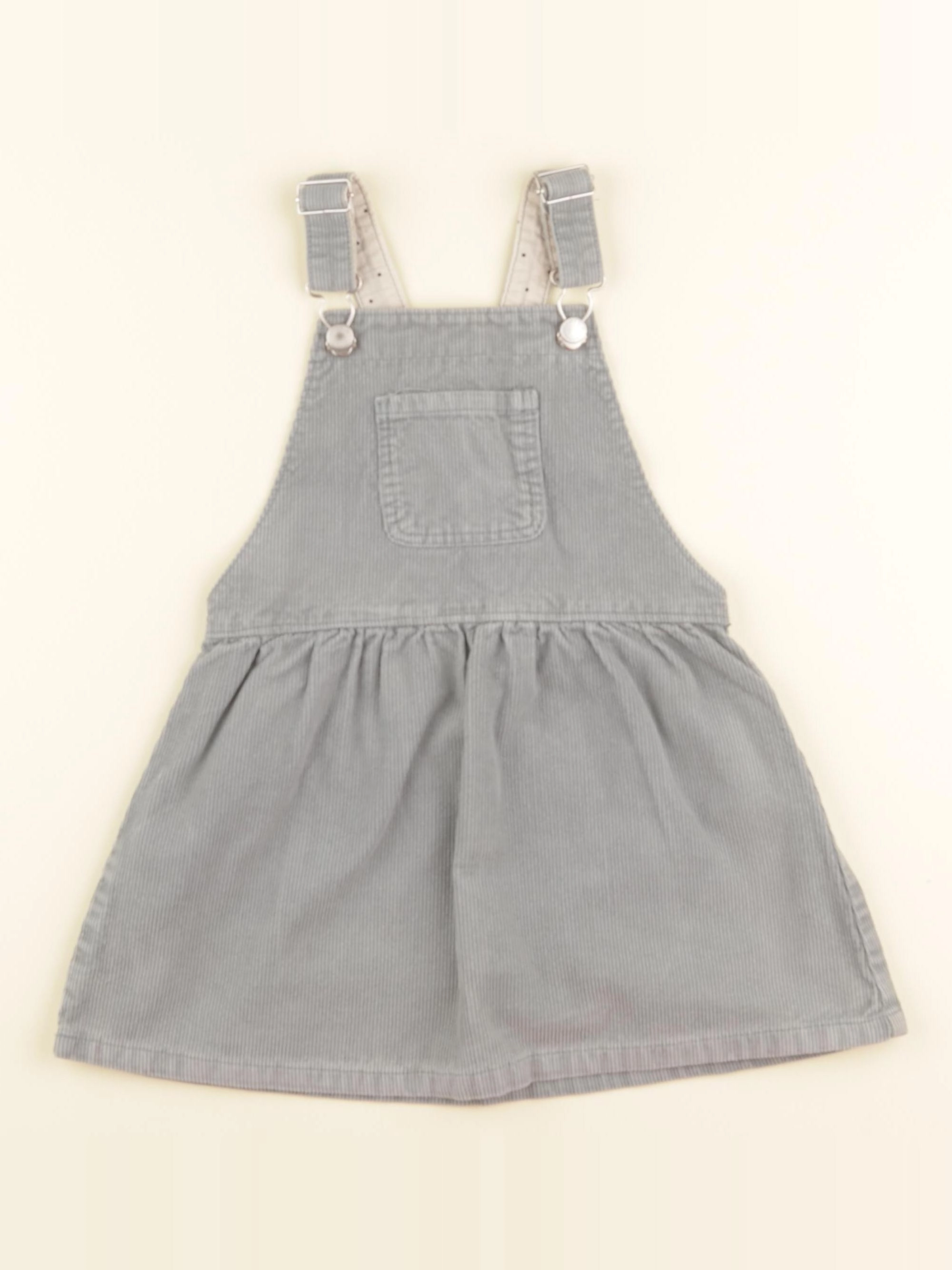 Zara - robe gris - 3/4 ans
