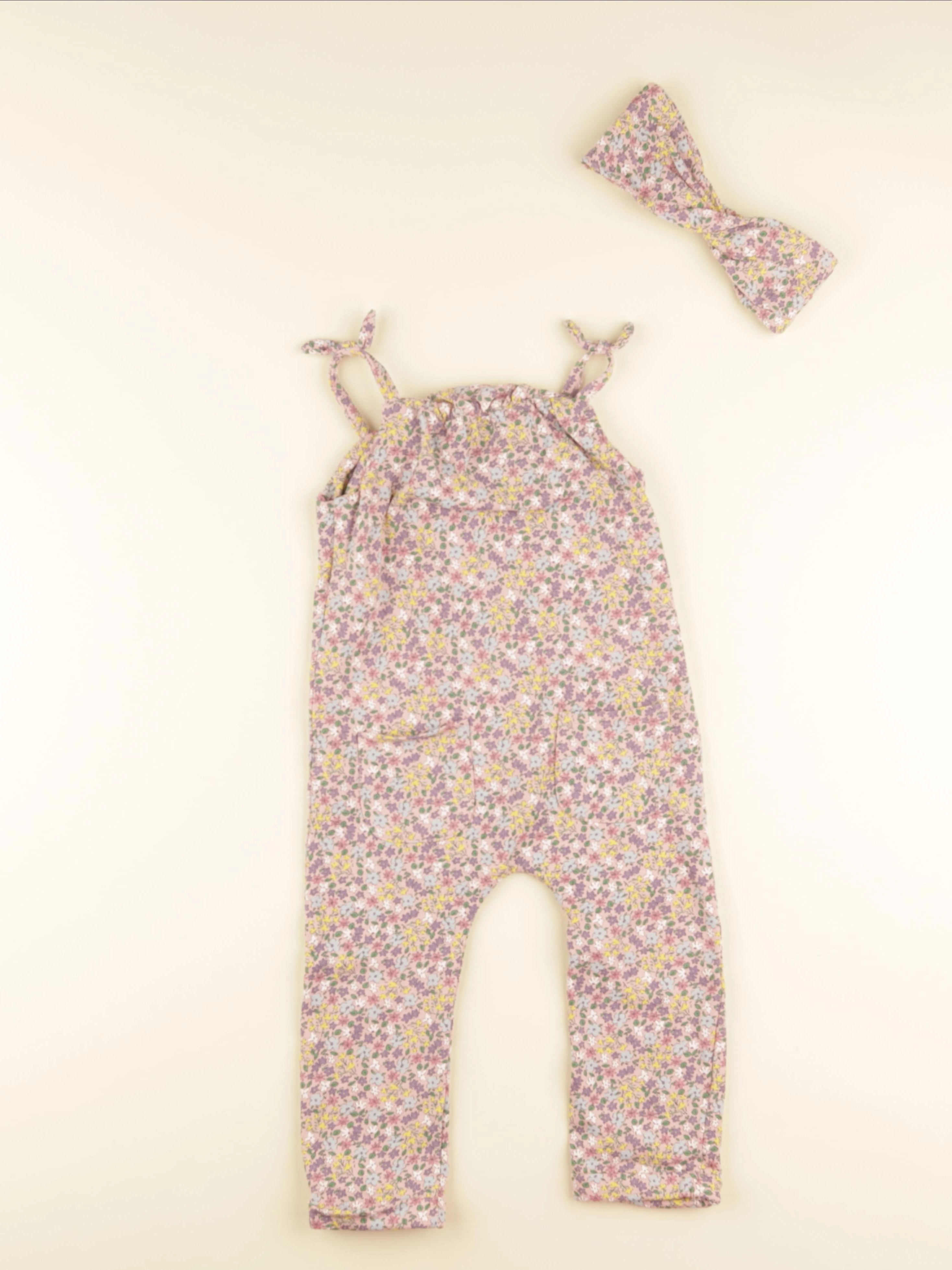 Vertbaudet - salopette rose - 36 mois