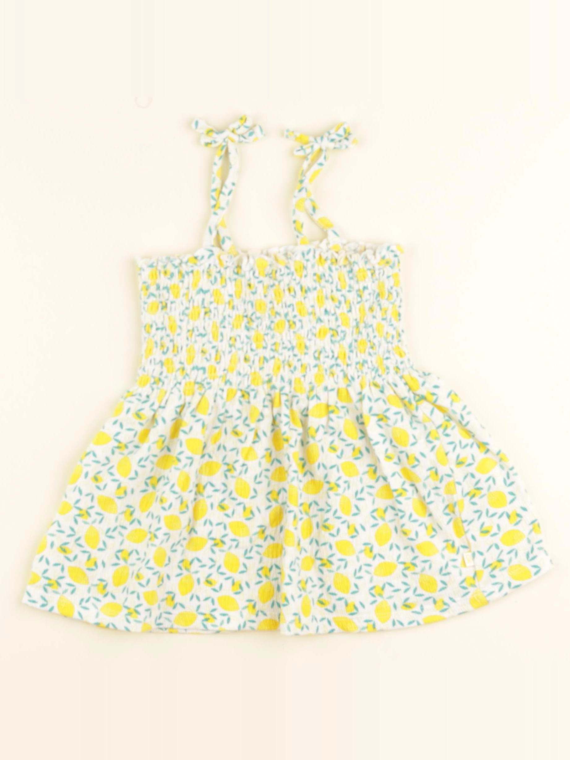 Okaidi - débardeur jaune, vert - 5 ans