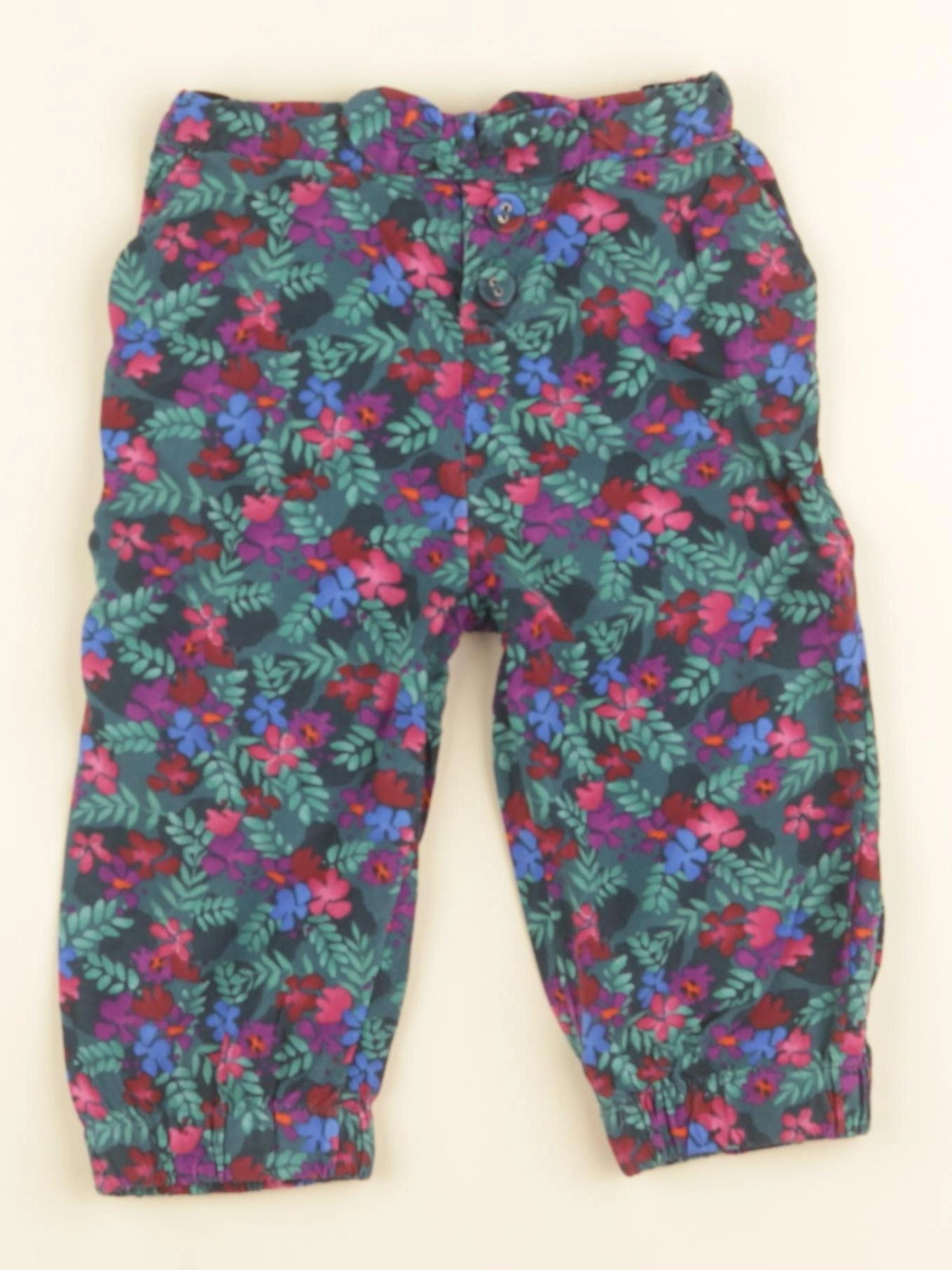 Vertbaudet - pantalon multicolore - 3 ans