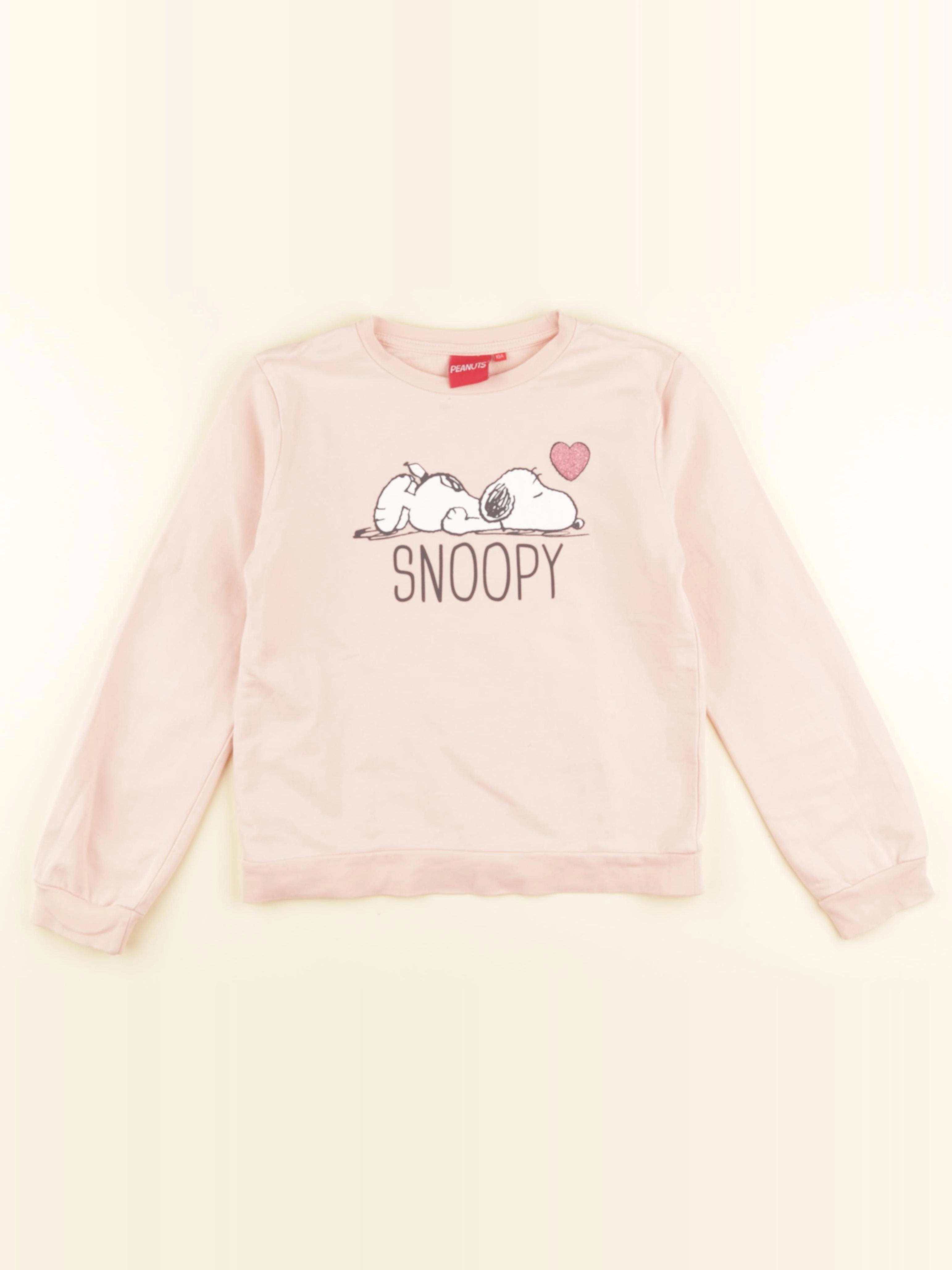 Vertbaudet - sweat rose - 10 ans