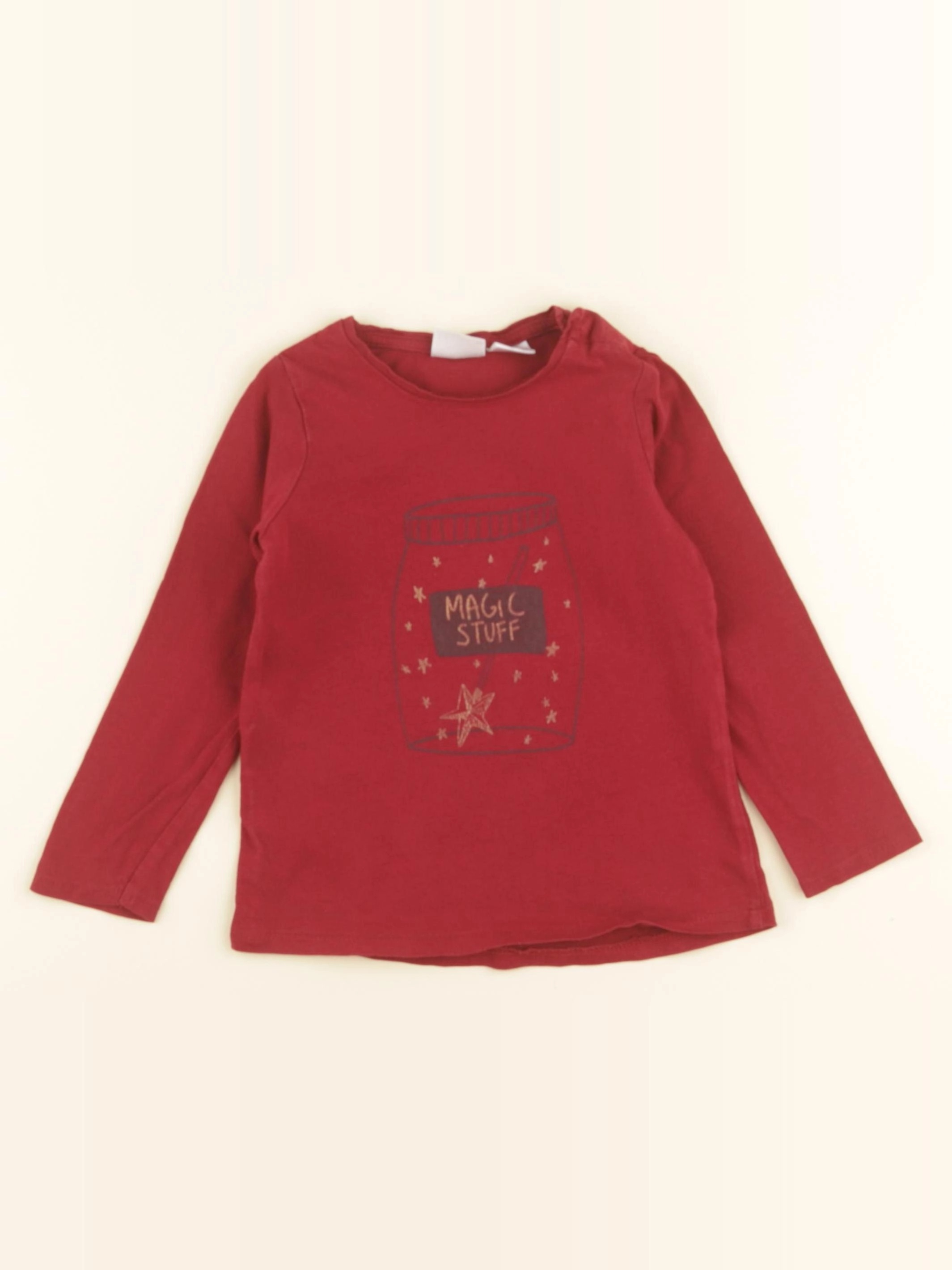 Zara - tee-shirt rouge - 18/24 mois