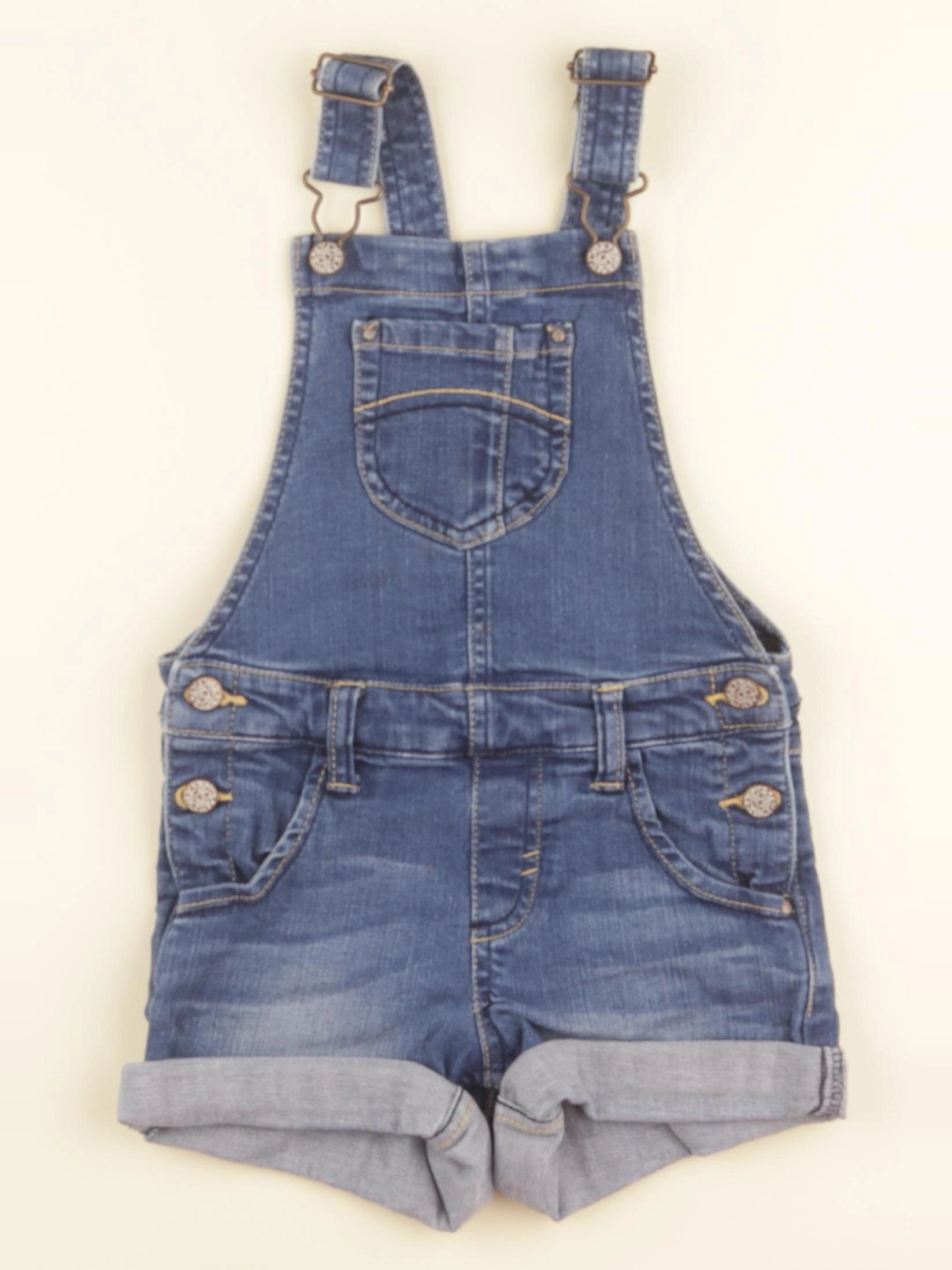 Marks & Spencer  - salopette bleu - 3/4 ans