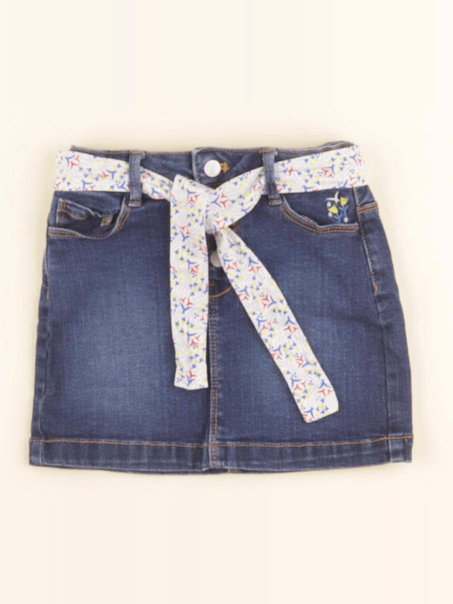 Okaidi - jupe bleu - 3 ans