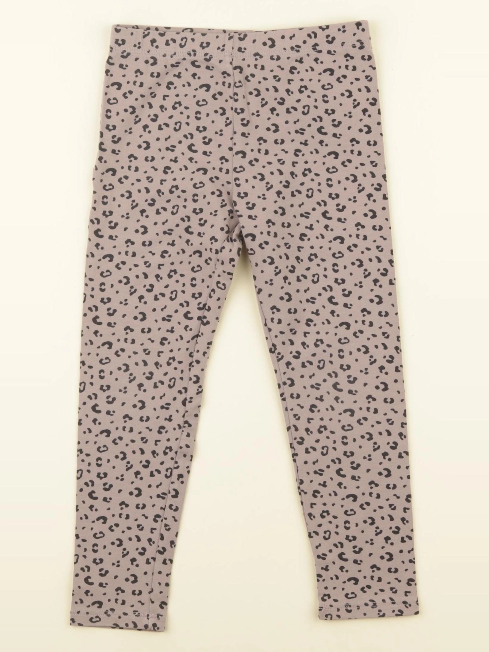 H&M - legging marron - 2/3 ans