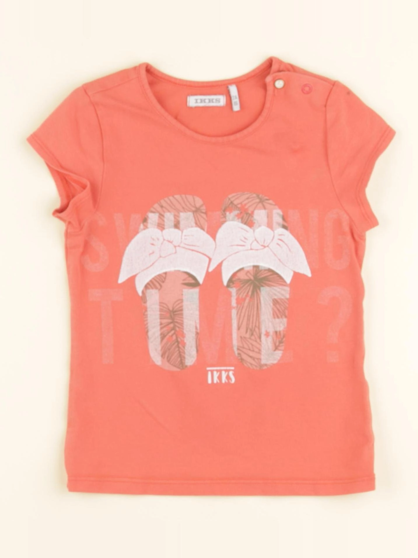 IKKS - tee-shirt rose - 2 ans
