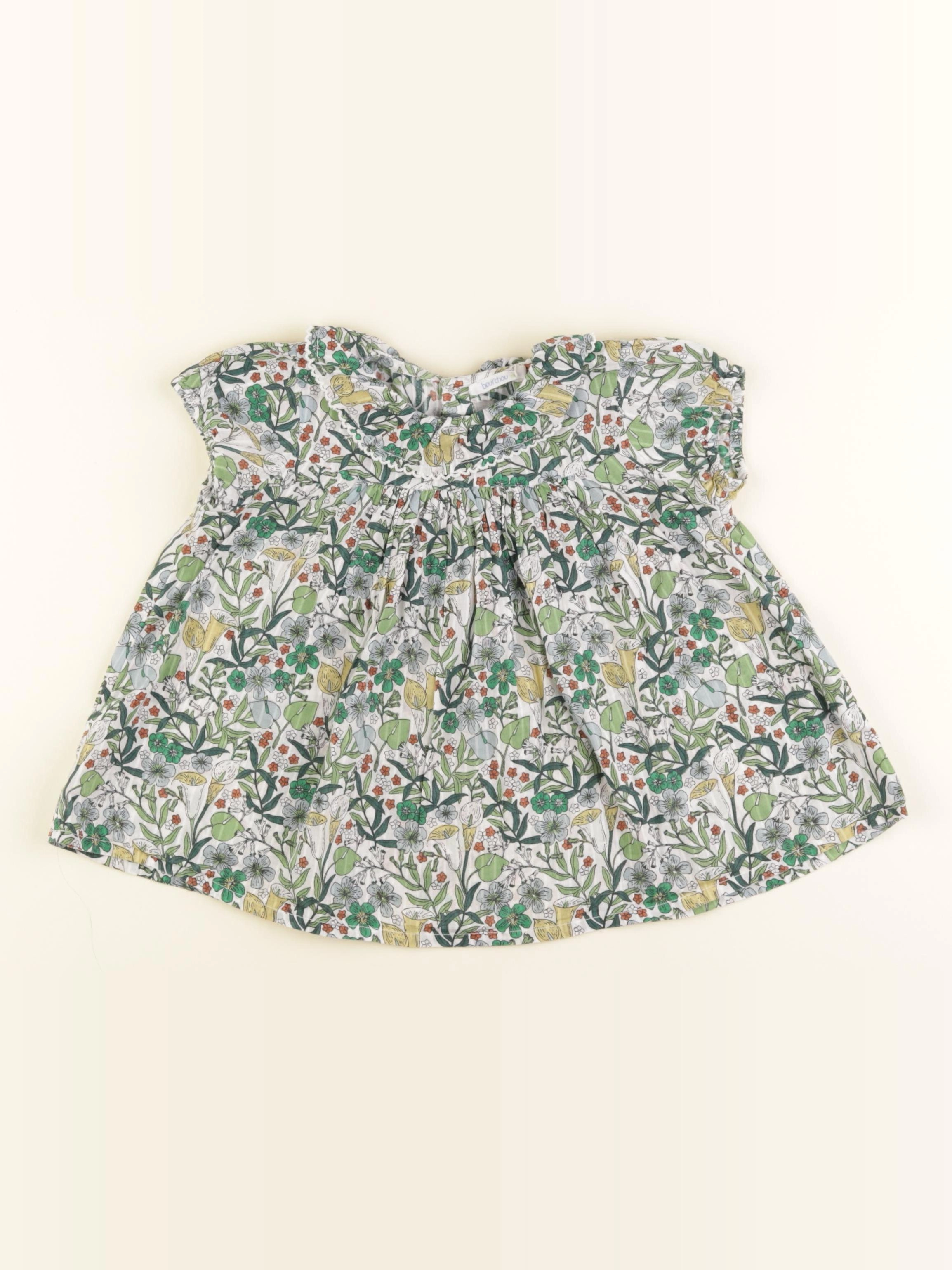 Boutchou - robe vert - 24 mois