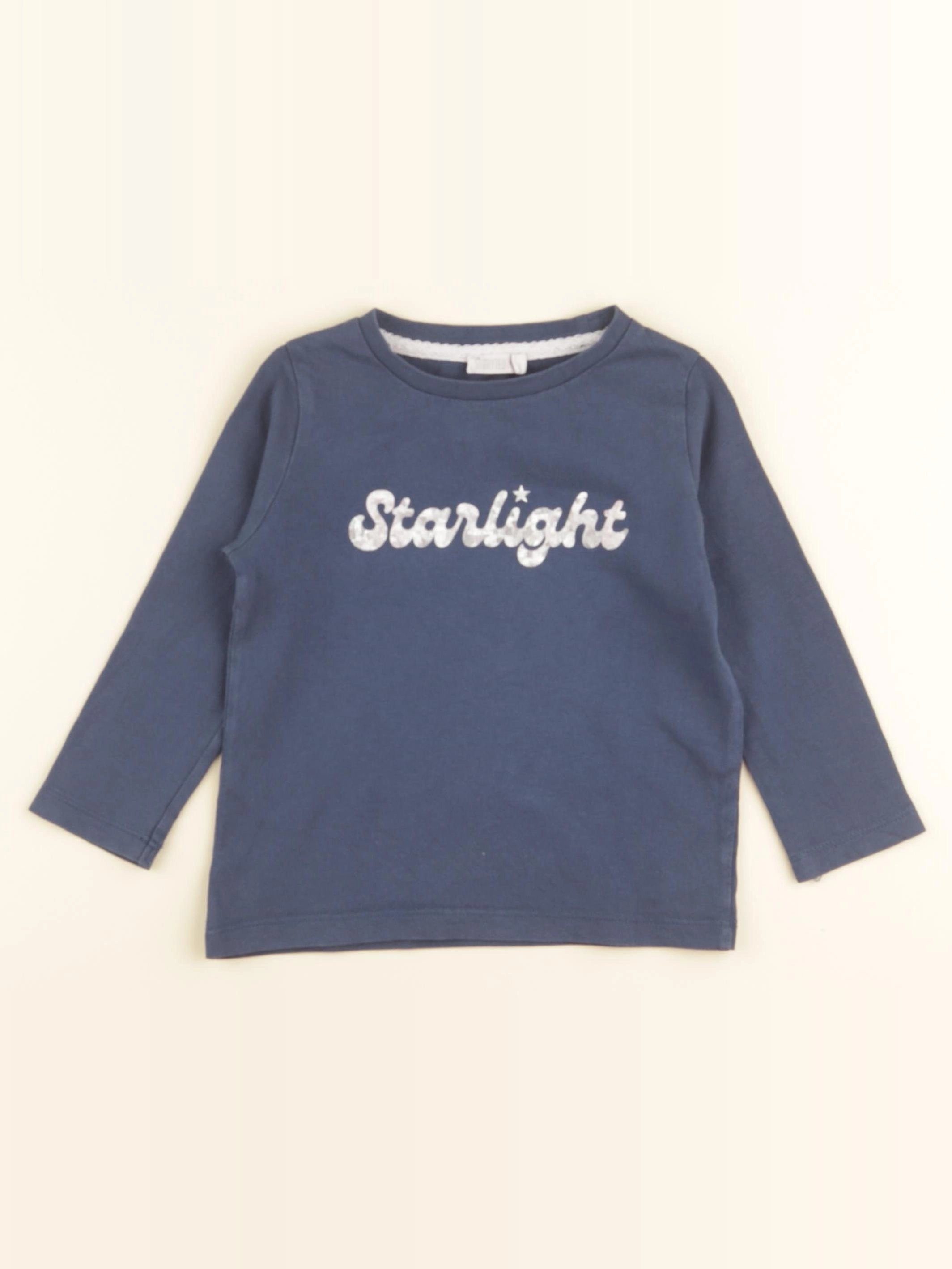 Storytelling - tee-shirt bleu - 2 ans