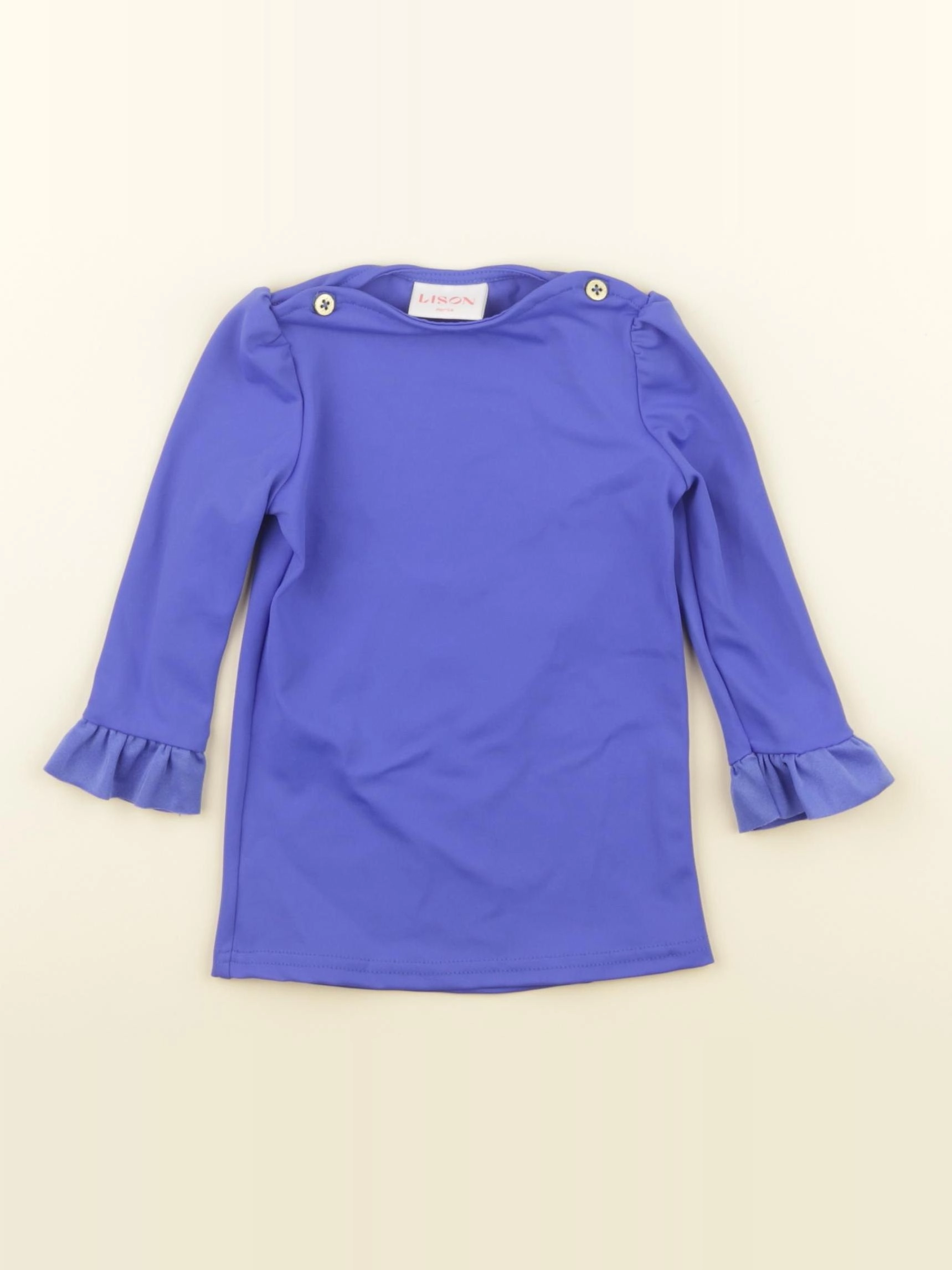 Lison - tee-shirt de bain bleu - 18 mois