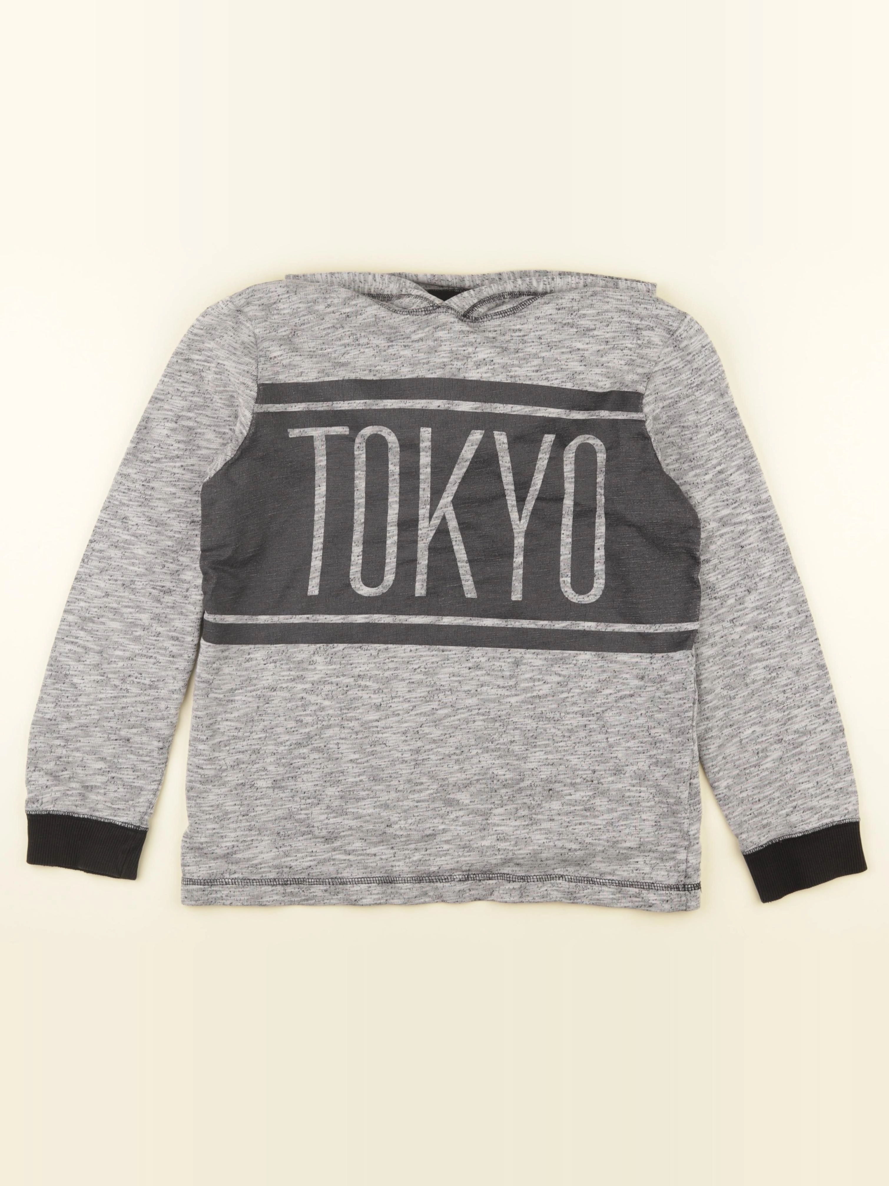 H&M - sweat gris - 10/12 ans