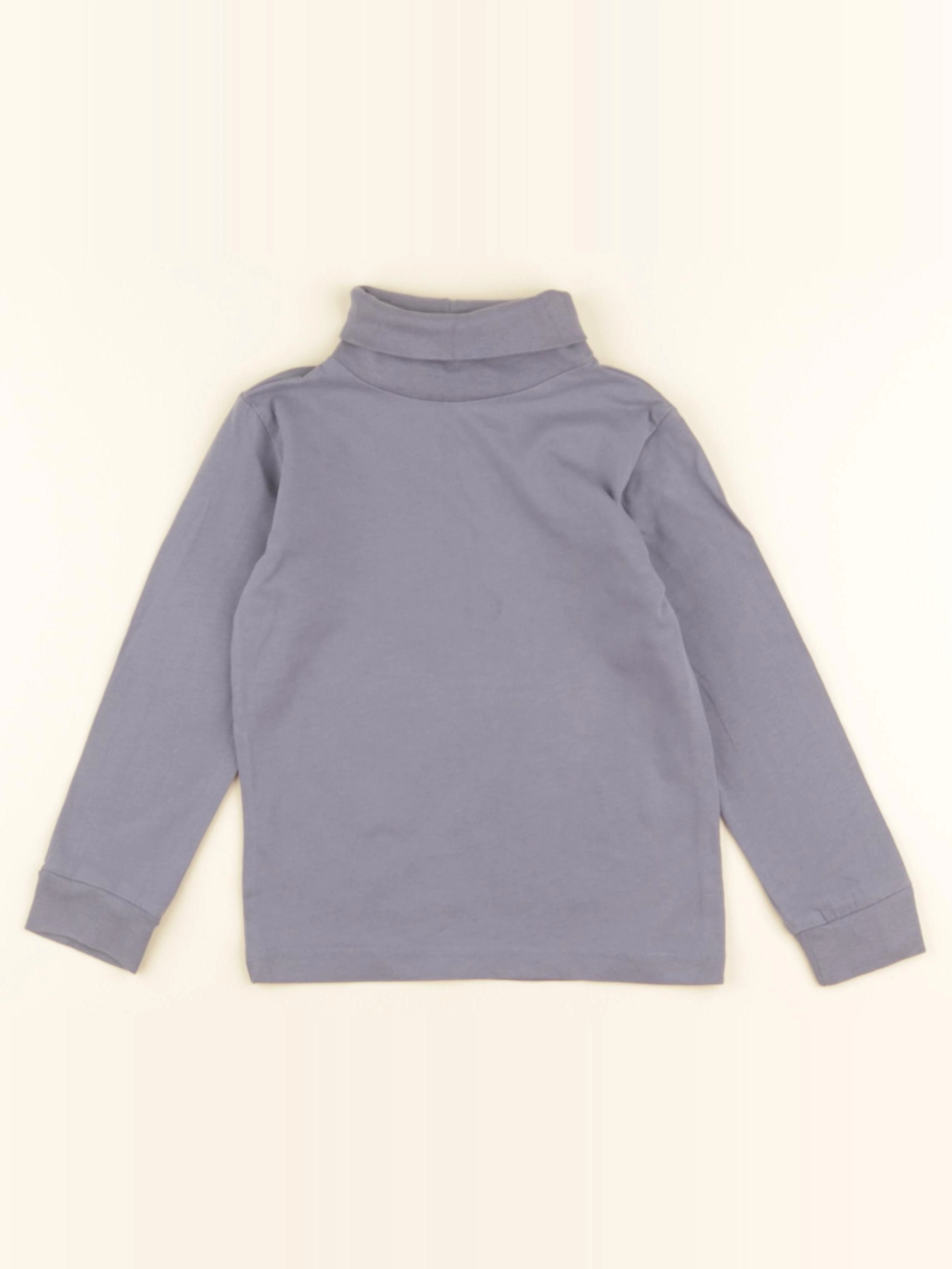 Monoprix - sous-pull bleu - 4 ans