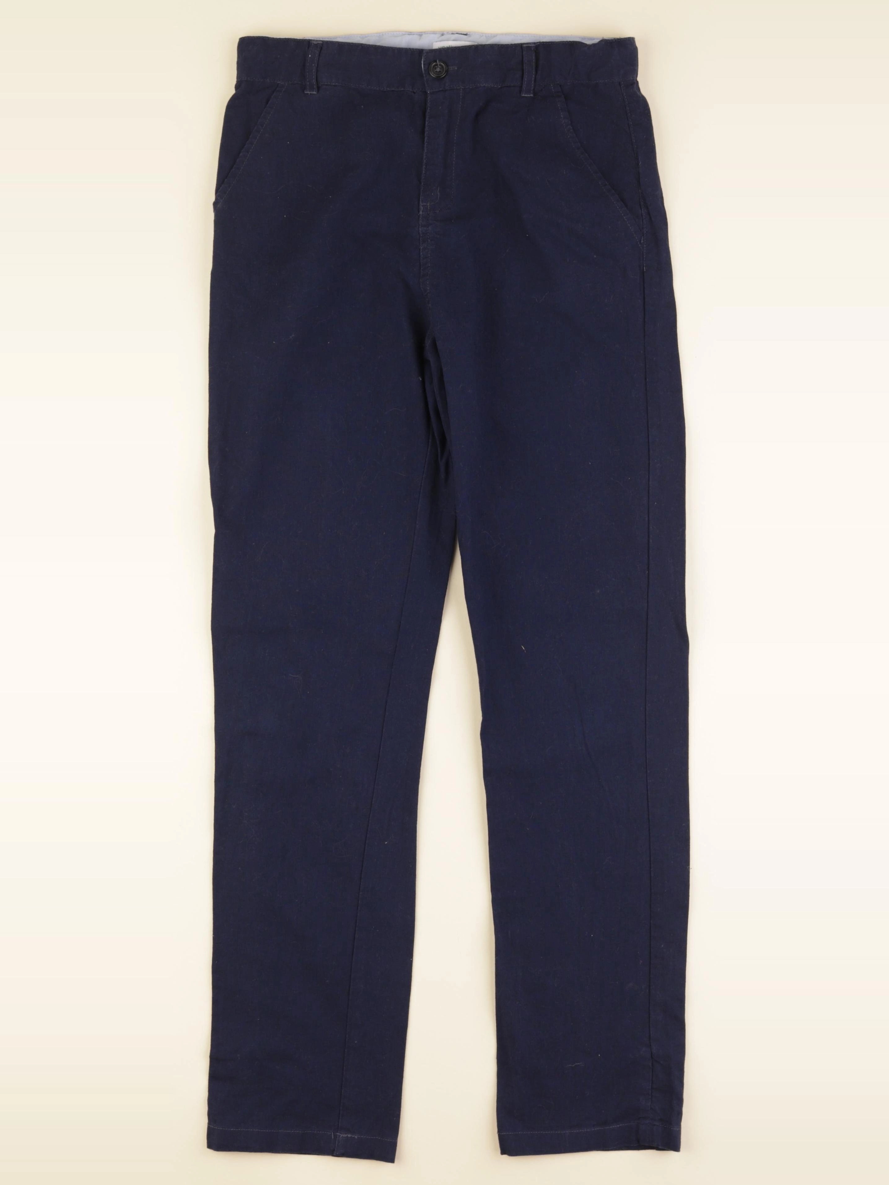 Vertbaudet - pantalon bleu - 12 ans
