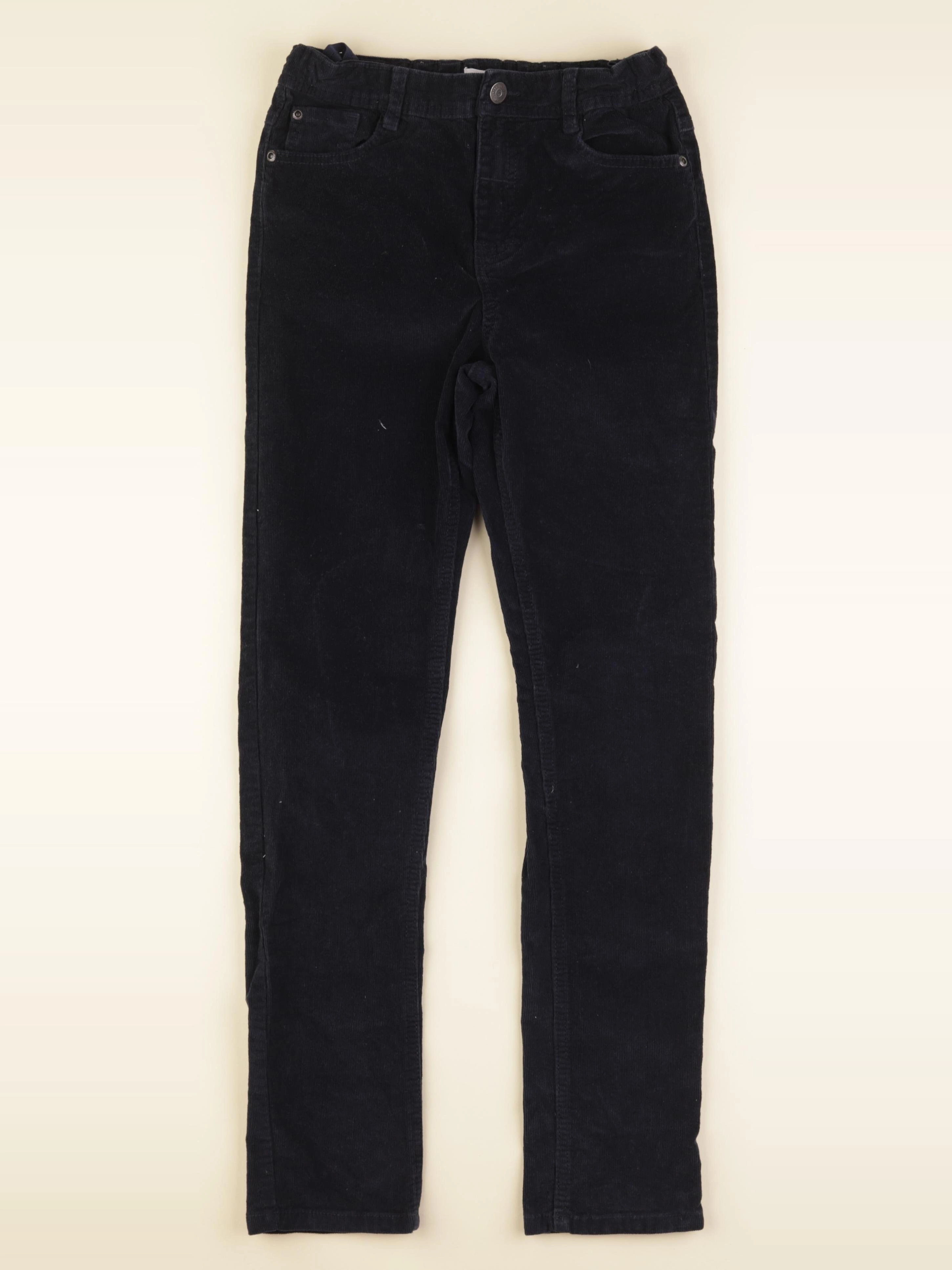 Vertbaudet - pantalon bleu - 12 ans