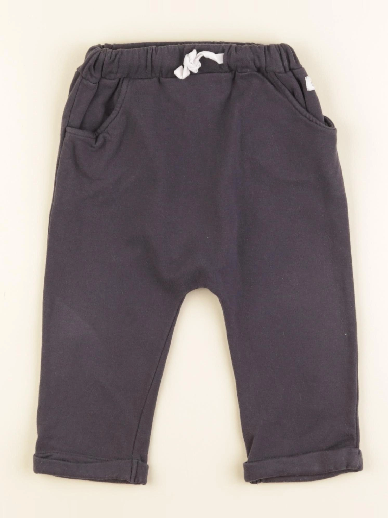 La Redoute - sarouel doublé gris - 18 mois