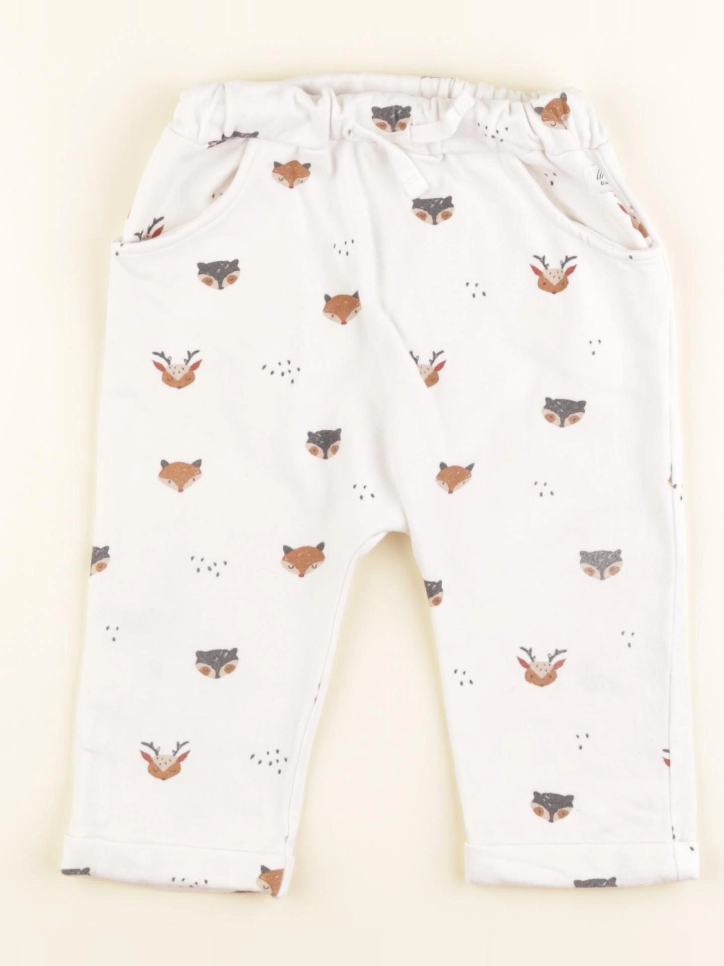 La Redoute - sarouel blanc - 18 mois