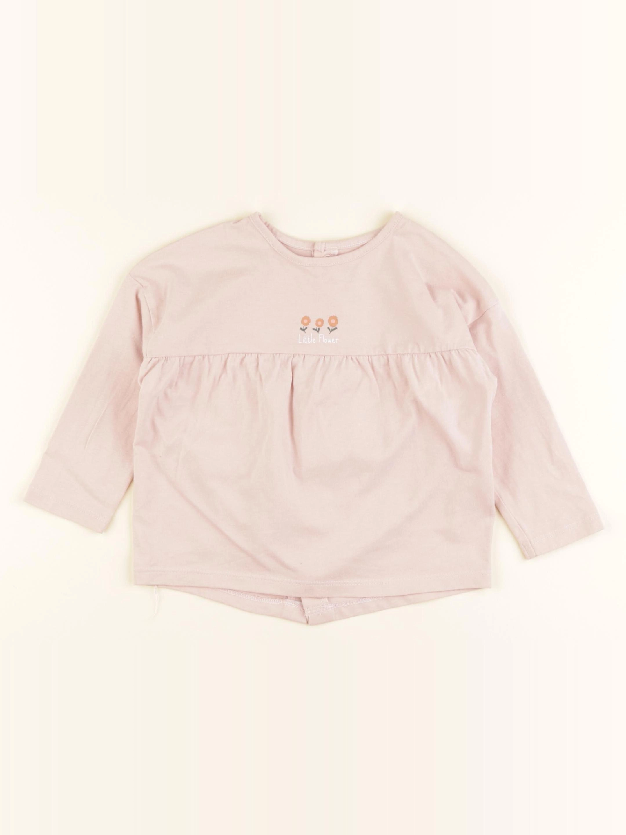 La Redoute - tee-shirt rose - 18 mois
