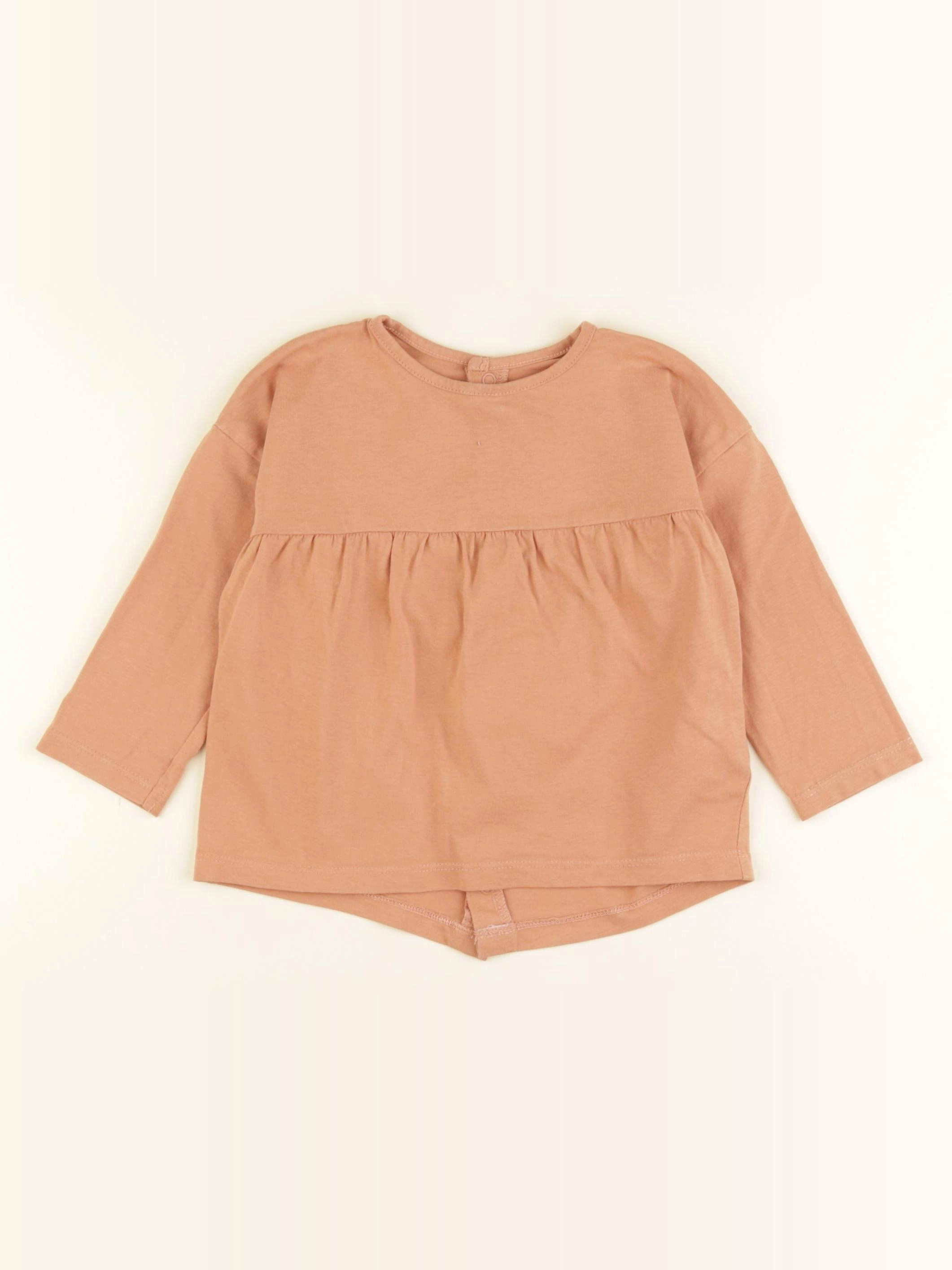 La Redoute - tee-shirt orange - 18 mois