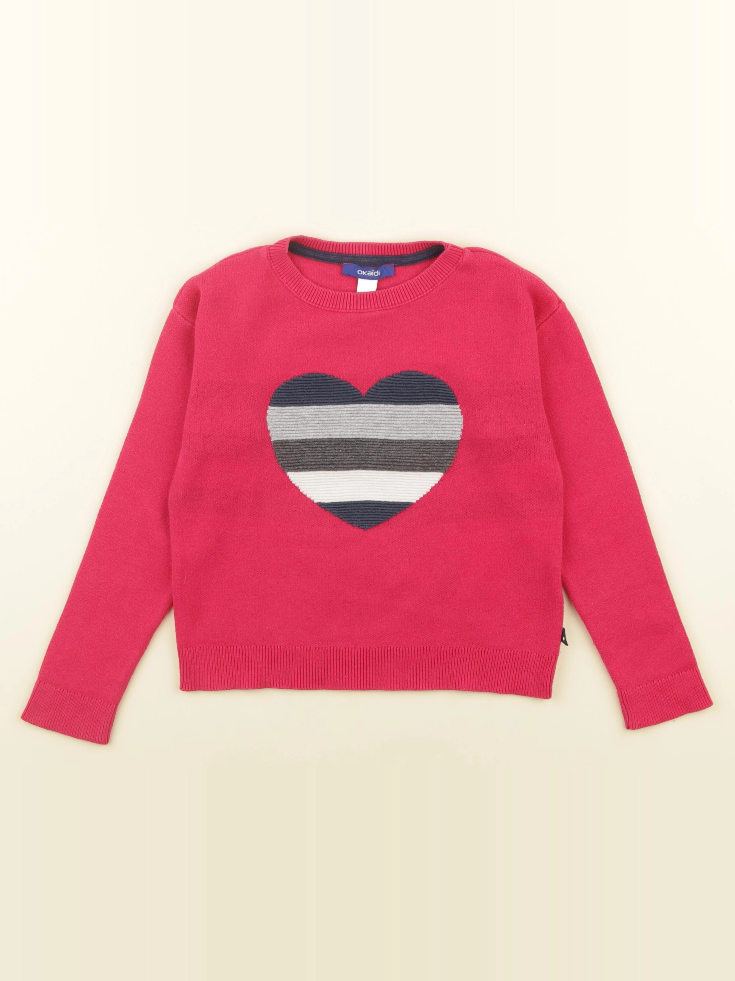 Okaidi - pull rose - 5 ans