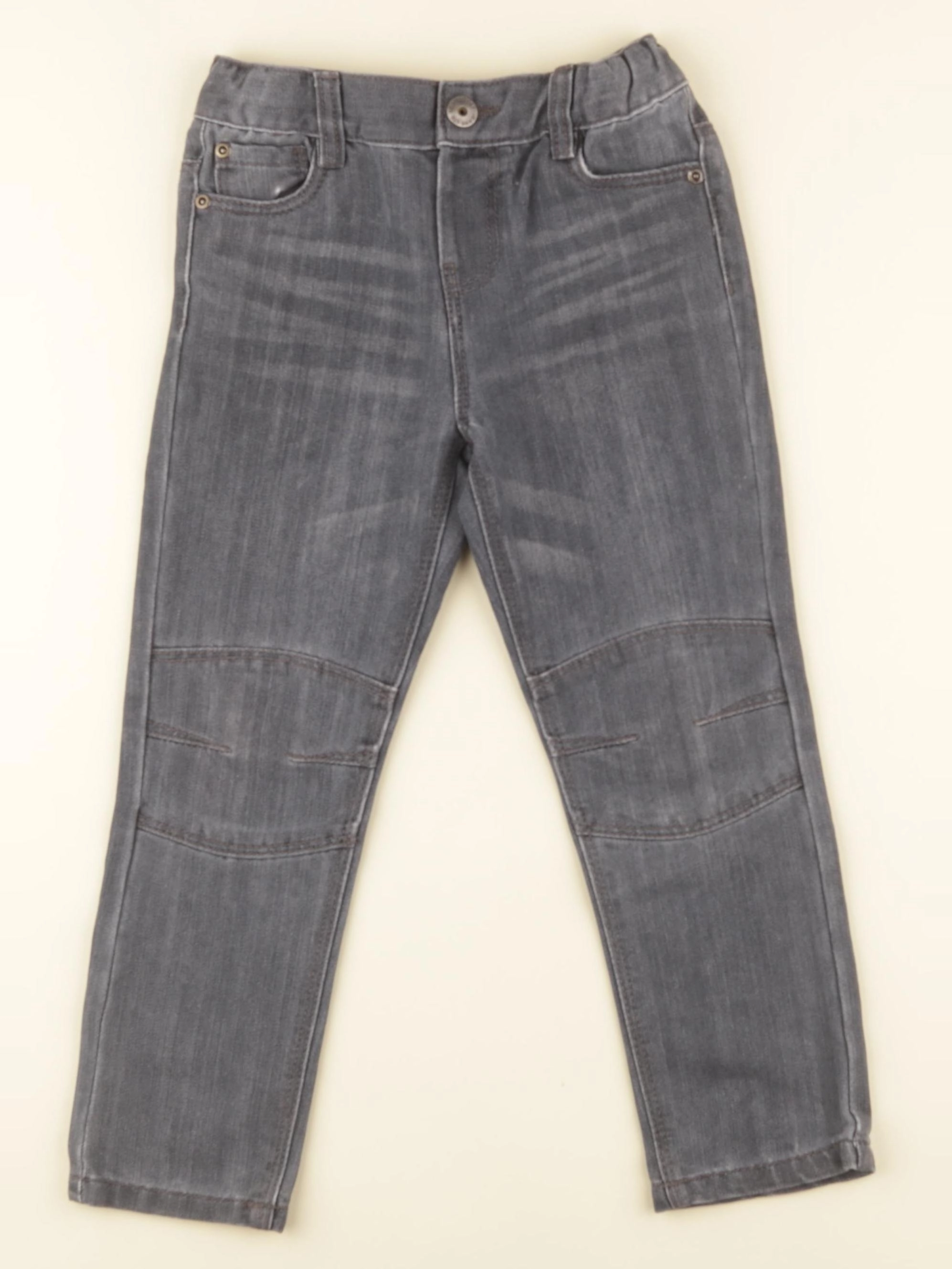 Vertbaudet - jean gris - 5 ans