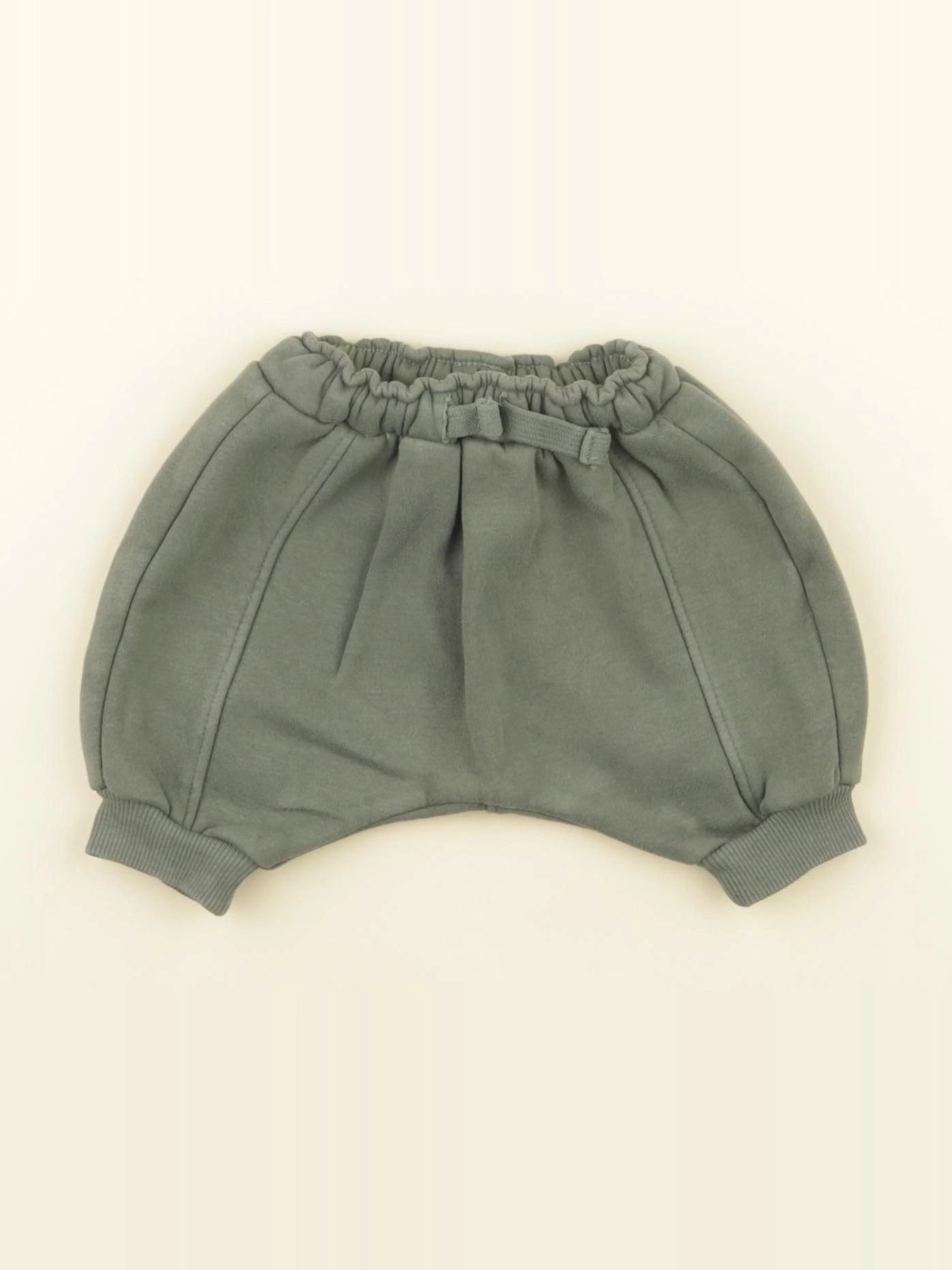 Tape à l'oeil - sarouel doublé vert - 1 mois