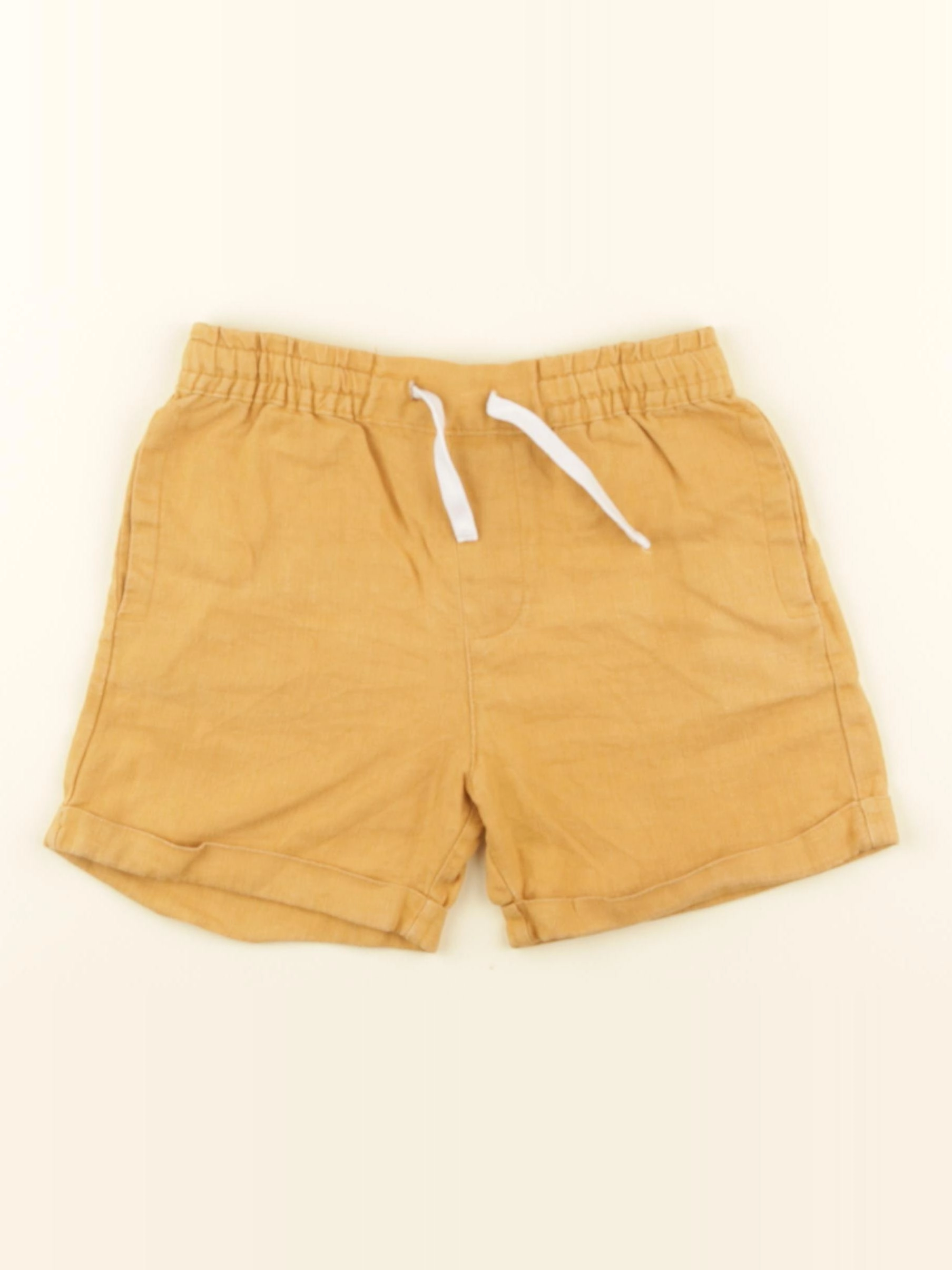 Vertbaudet - short jaune - 6 ans