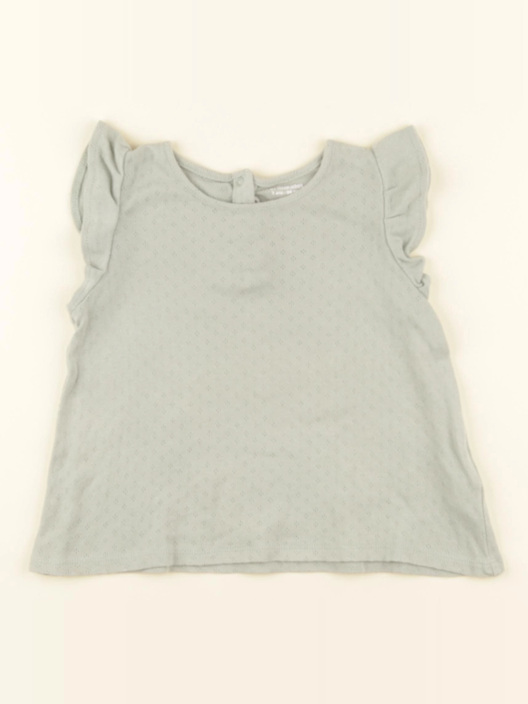 Vertbaudet - tee-shirt vert - 3 ans