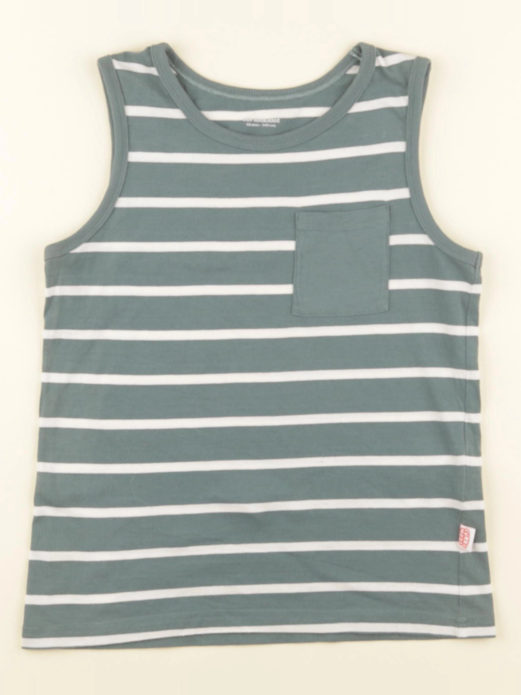 Vertbaudet - débardeur vert - 10 ans