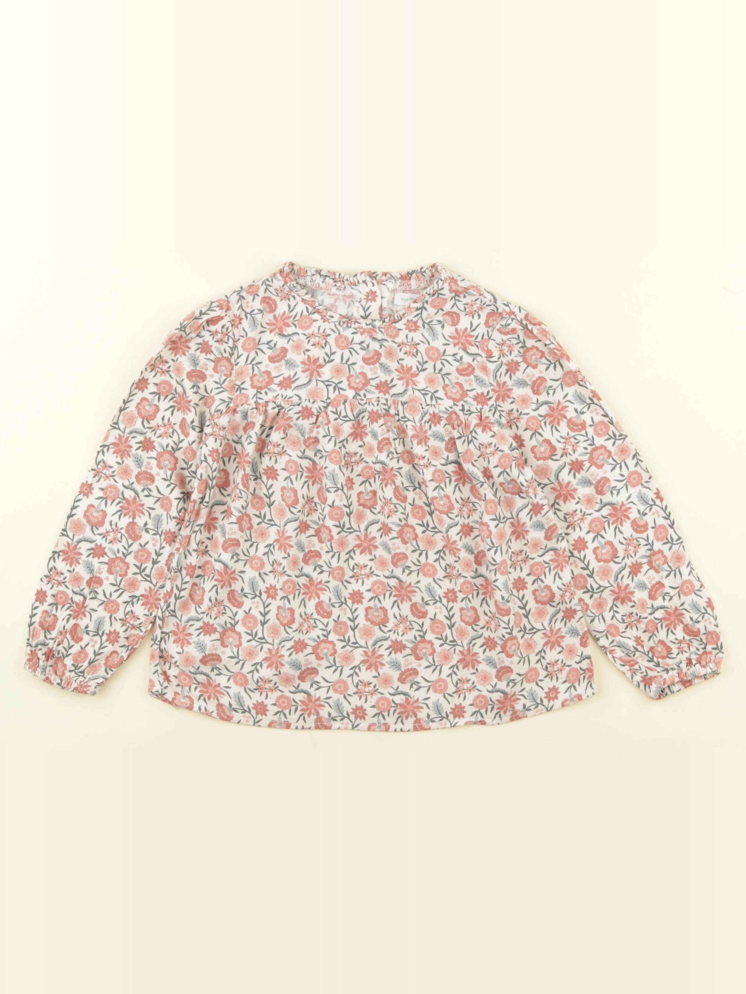 Vertbaudet - blouse multicolore - 4 ans