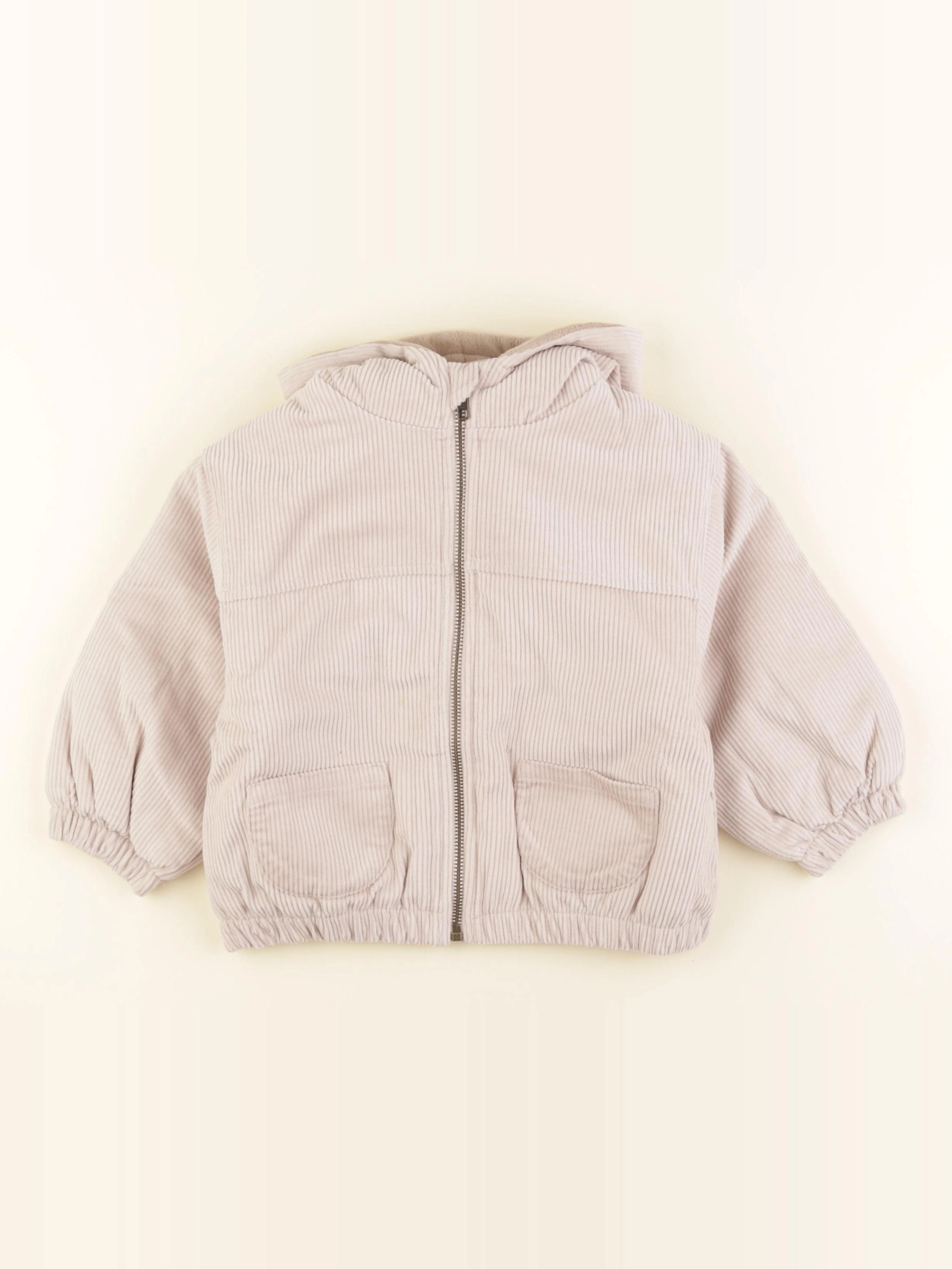 Play Up - veste doublé marron - 3 ans