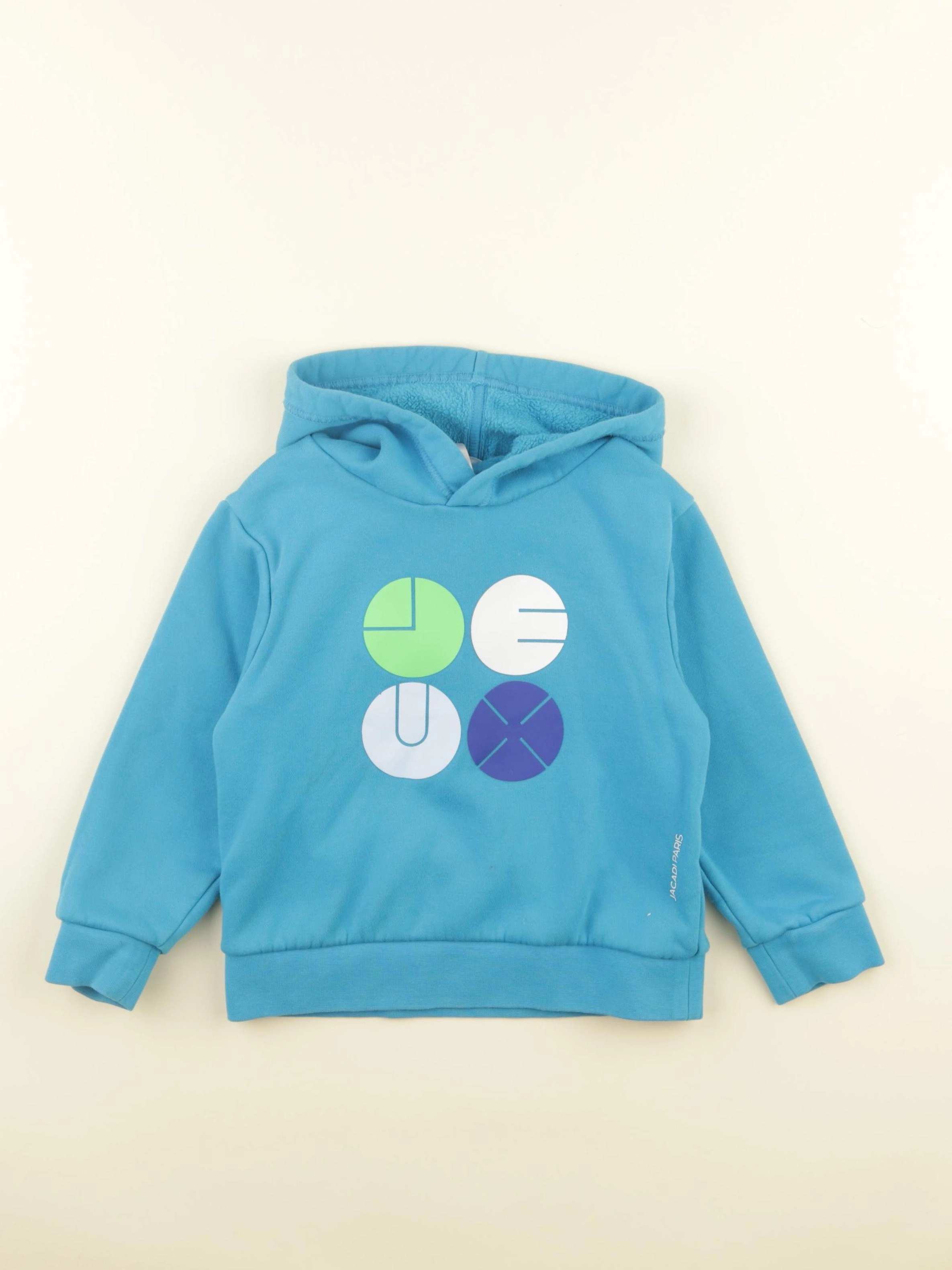 Jacadi - sweat bleu - 4 ans