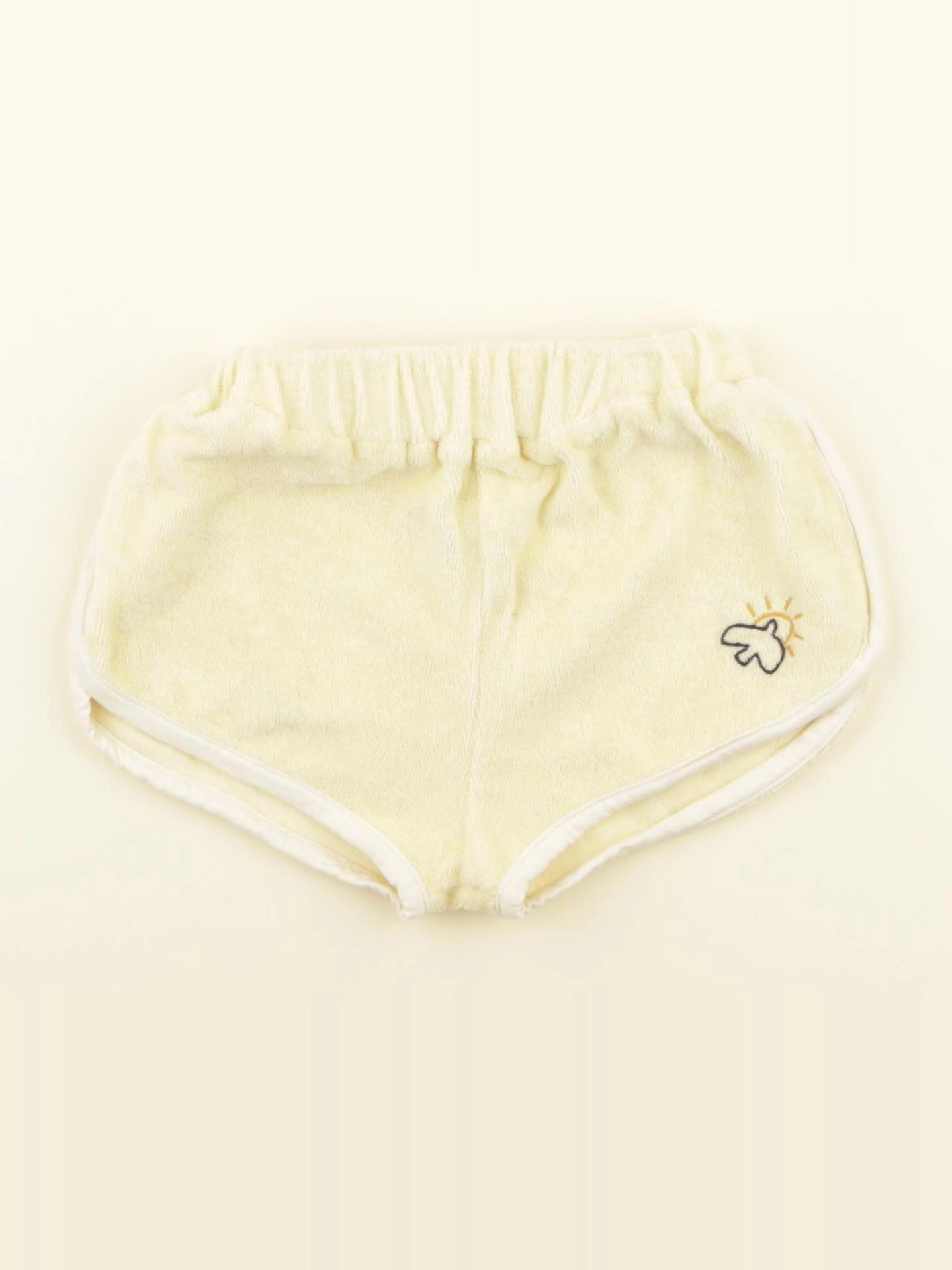 Emoi emoi - short jaune - 2 ans