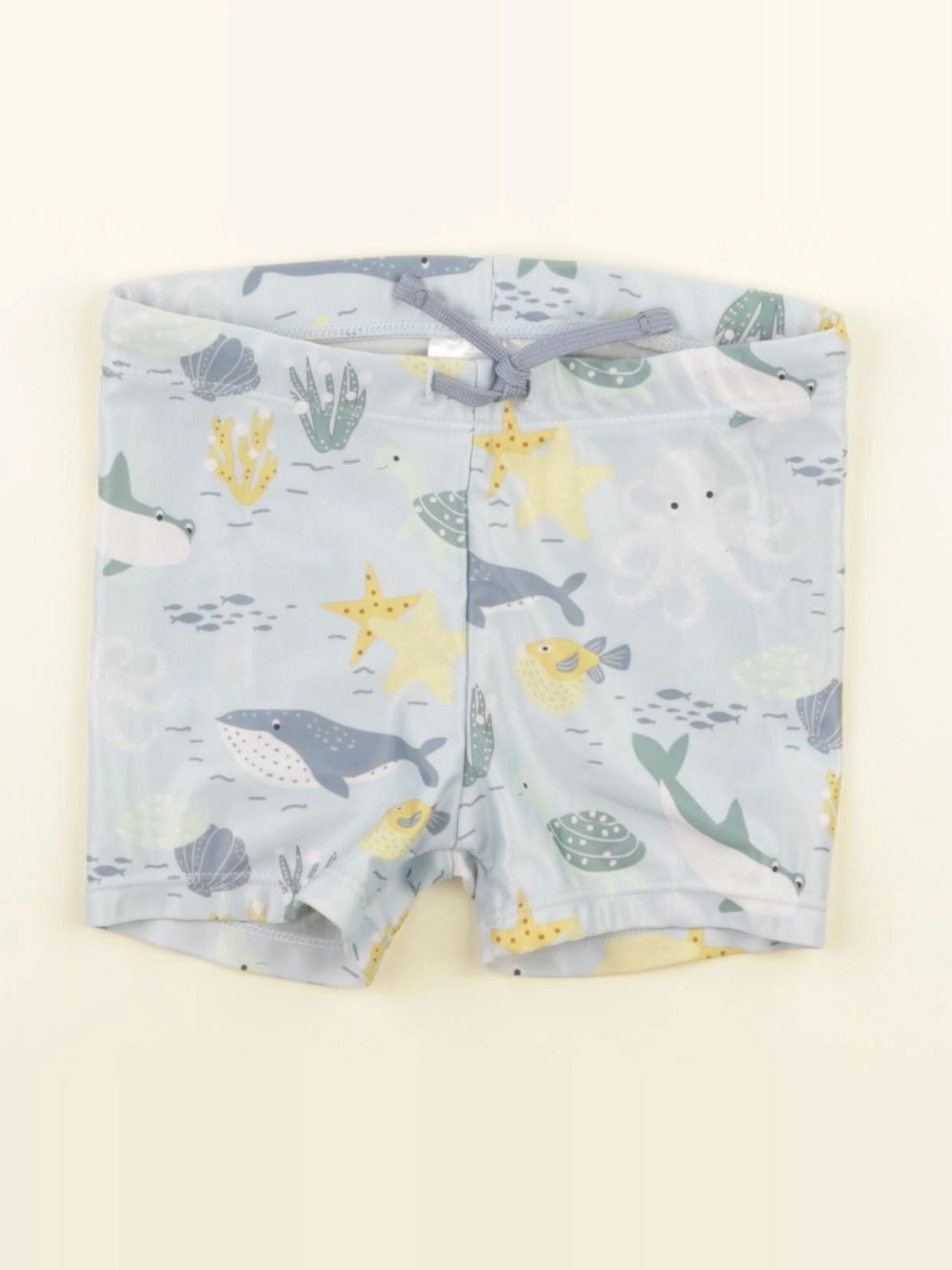 H&M - maillot de bain bleu - 2/4 ans