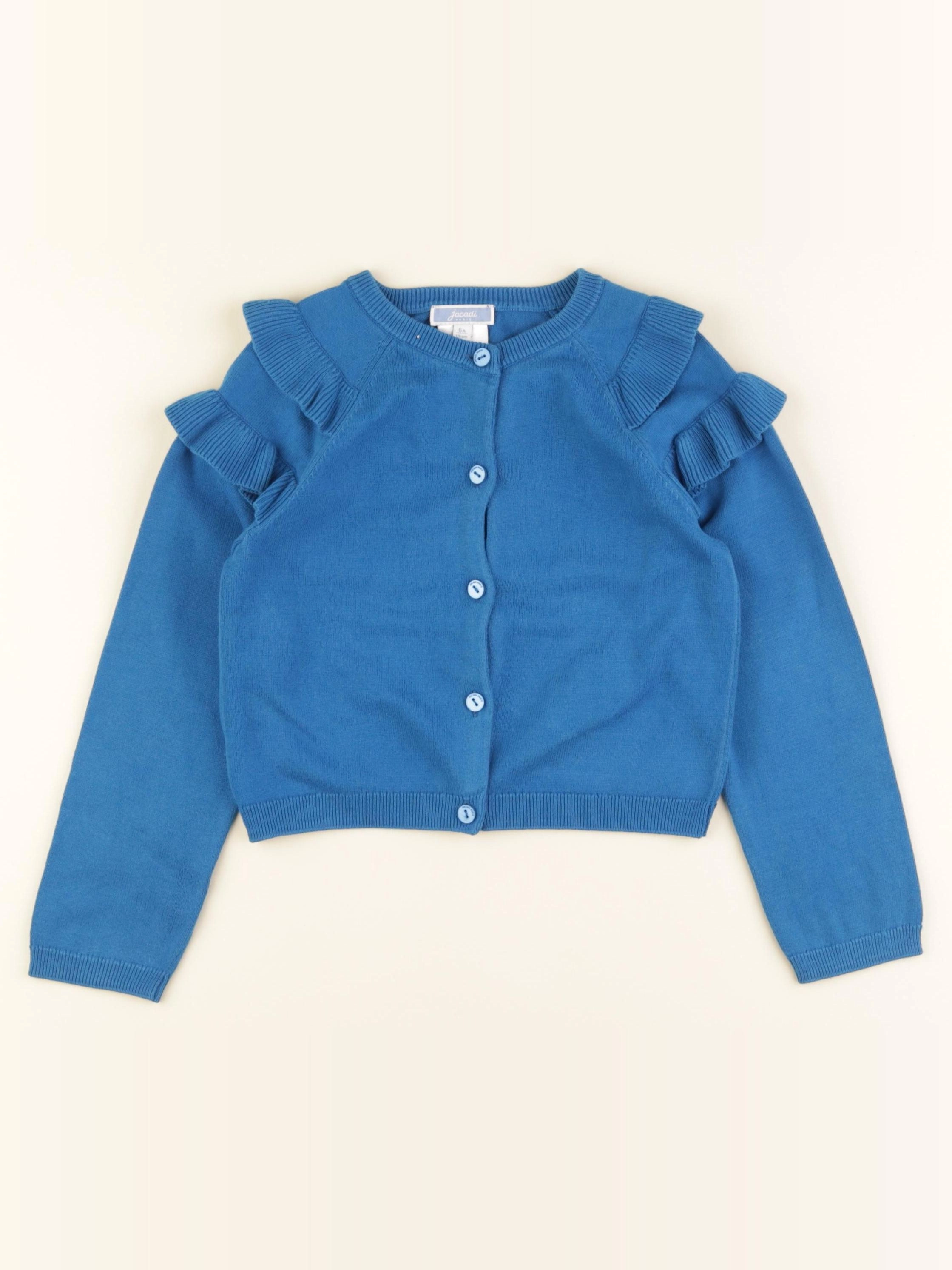 Jacadi - gilet bleu - 6 ans