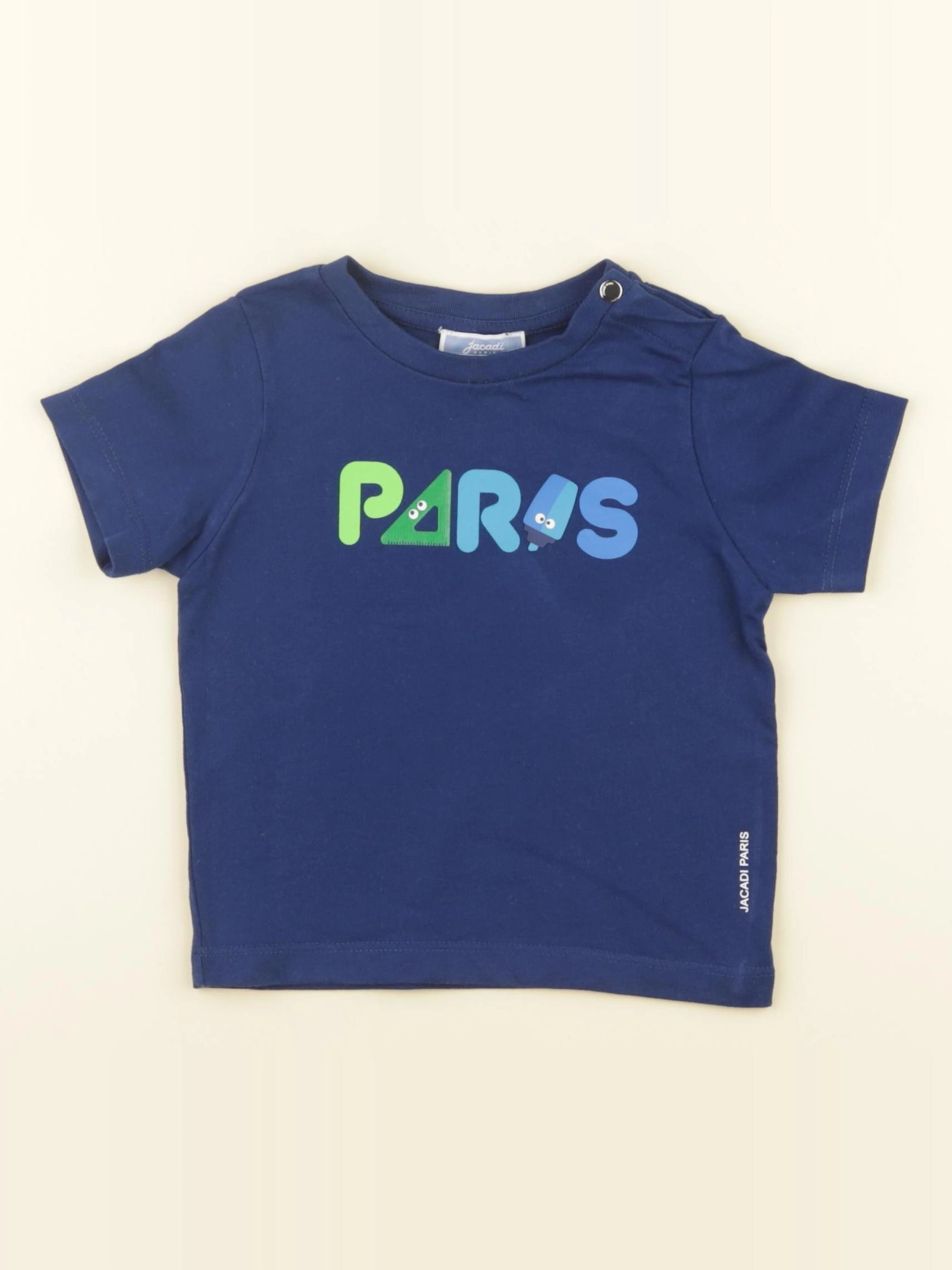 Jacadi - tee-shirt bleu - 18 mois